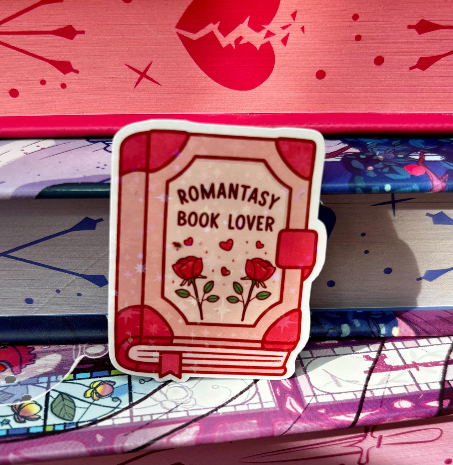 Mini Romantasy Book Lover Sticker