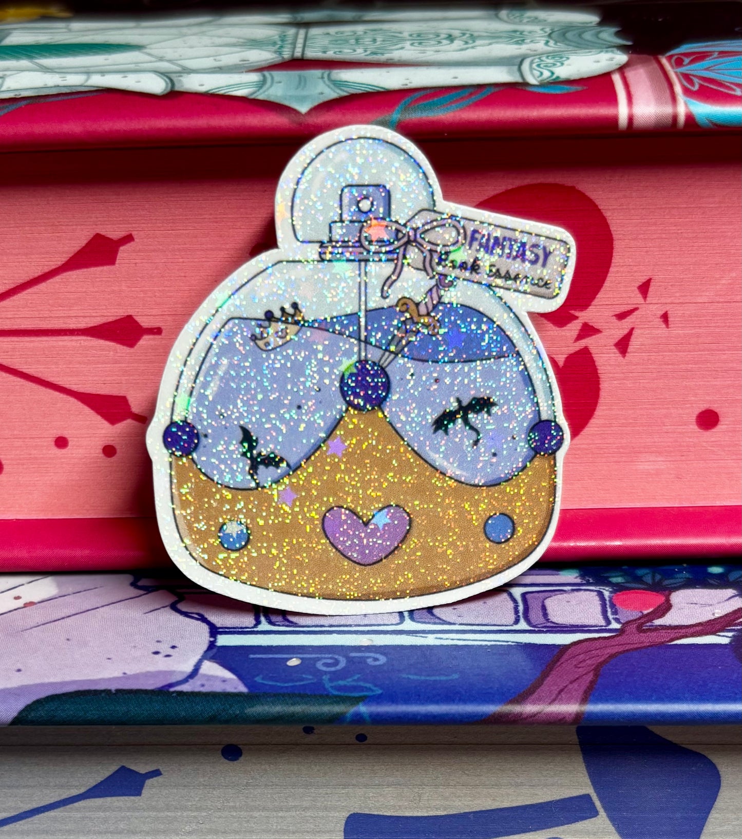 Mini Fantasy Book Essence Potion Sticker