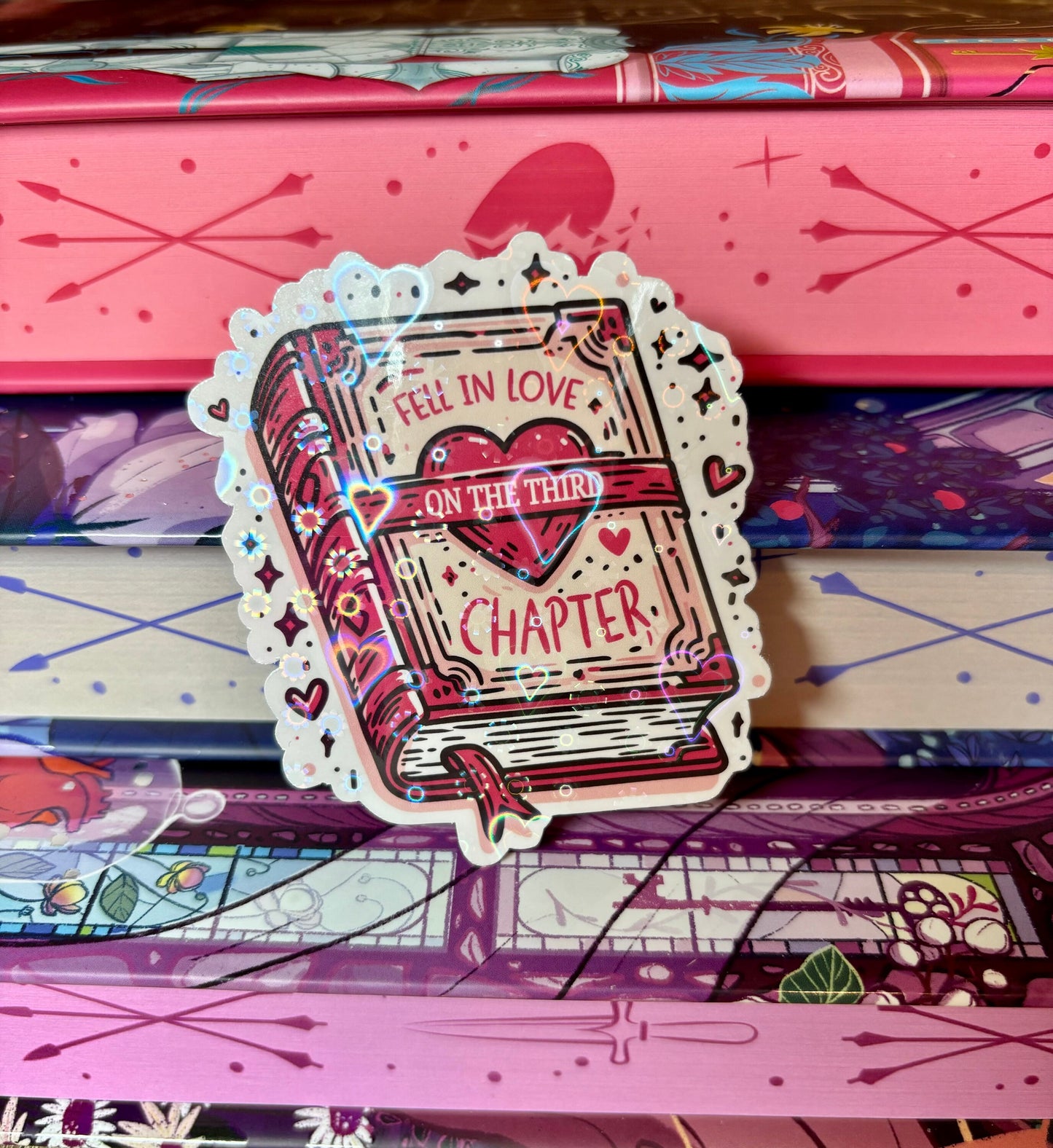 Cute Fell In Love On The Third Chapter Sticker