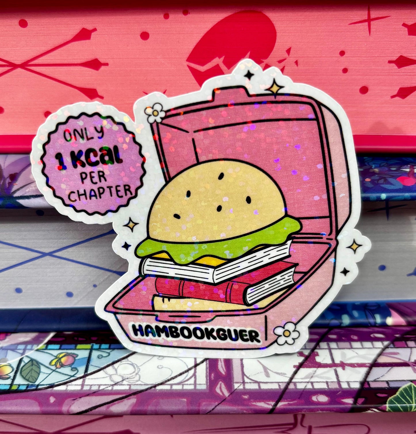 Hambookguer Sticker