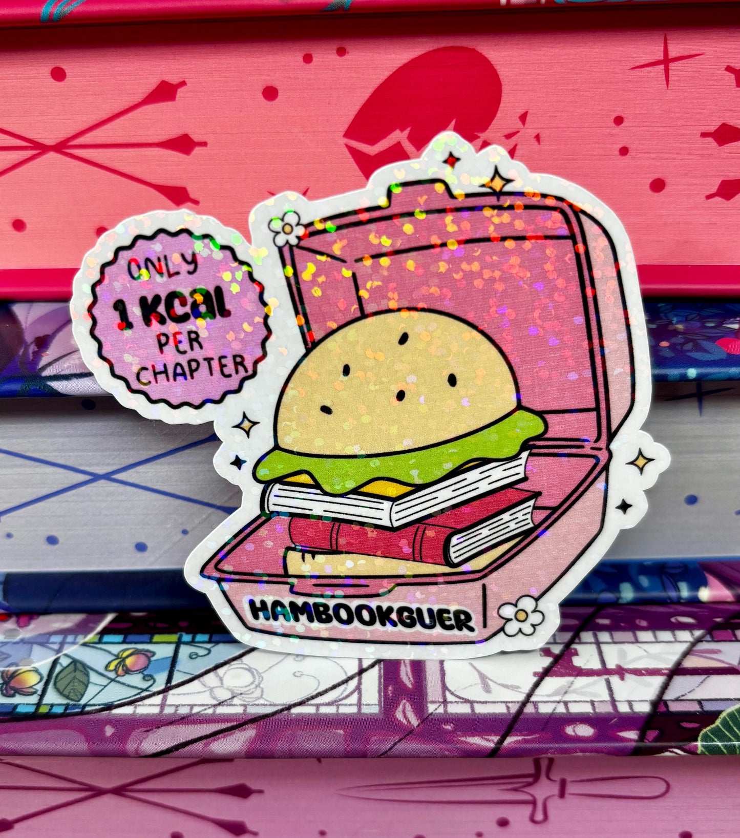 Hambookguer Sticker