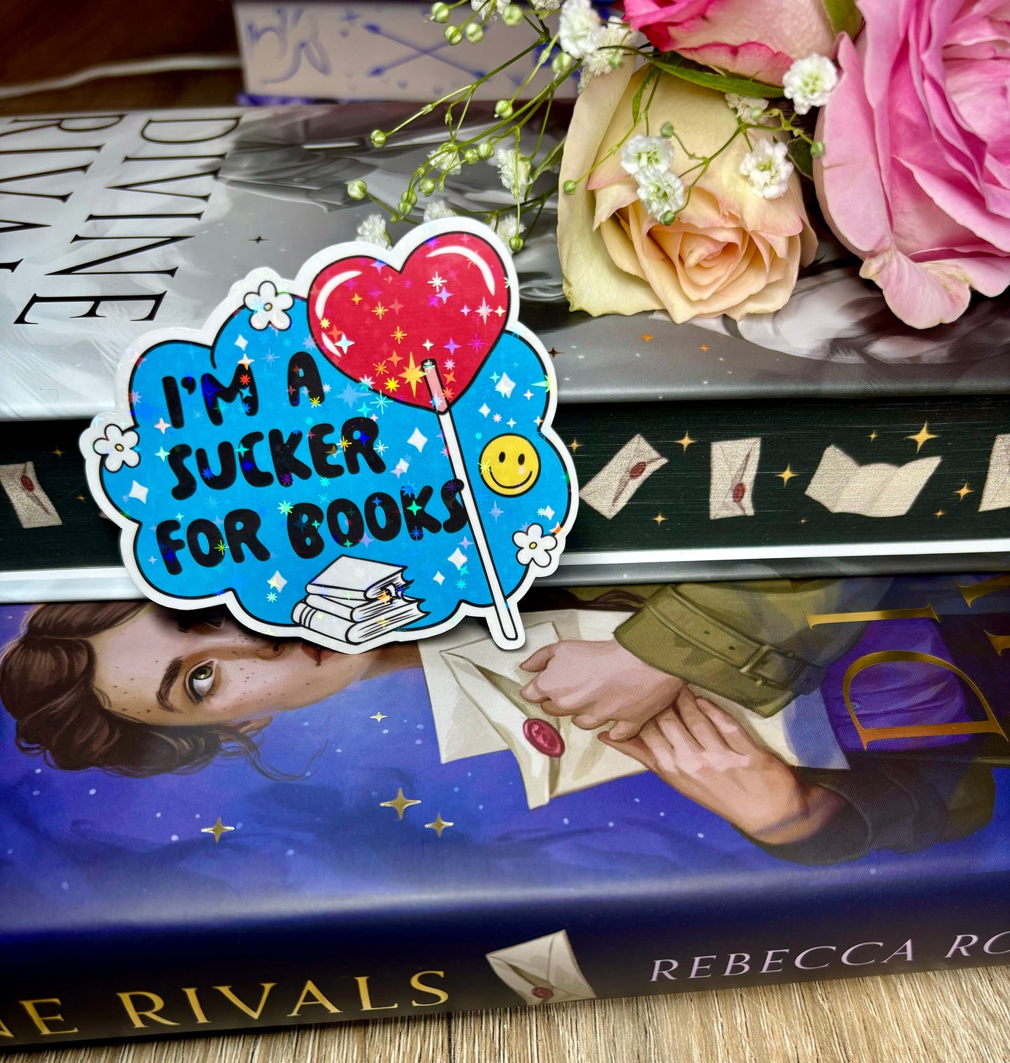 I'm A Sucker For Books Sticker