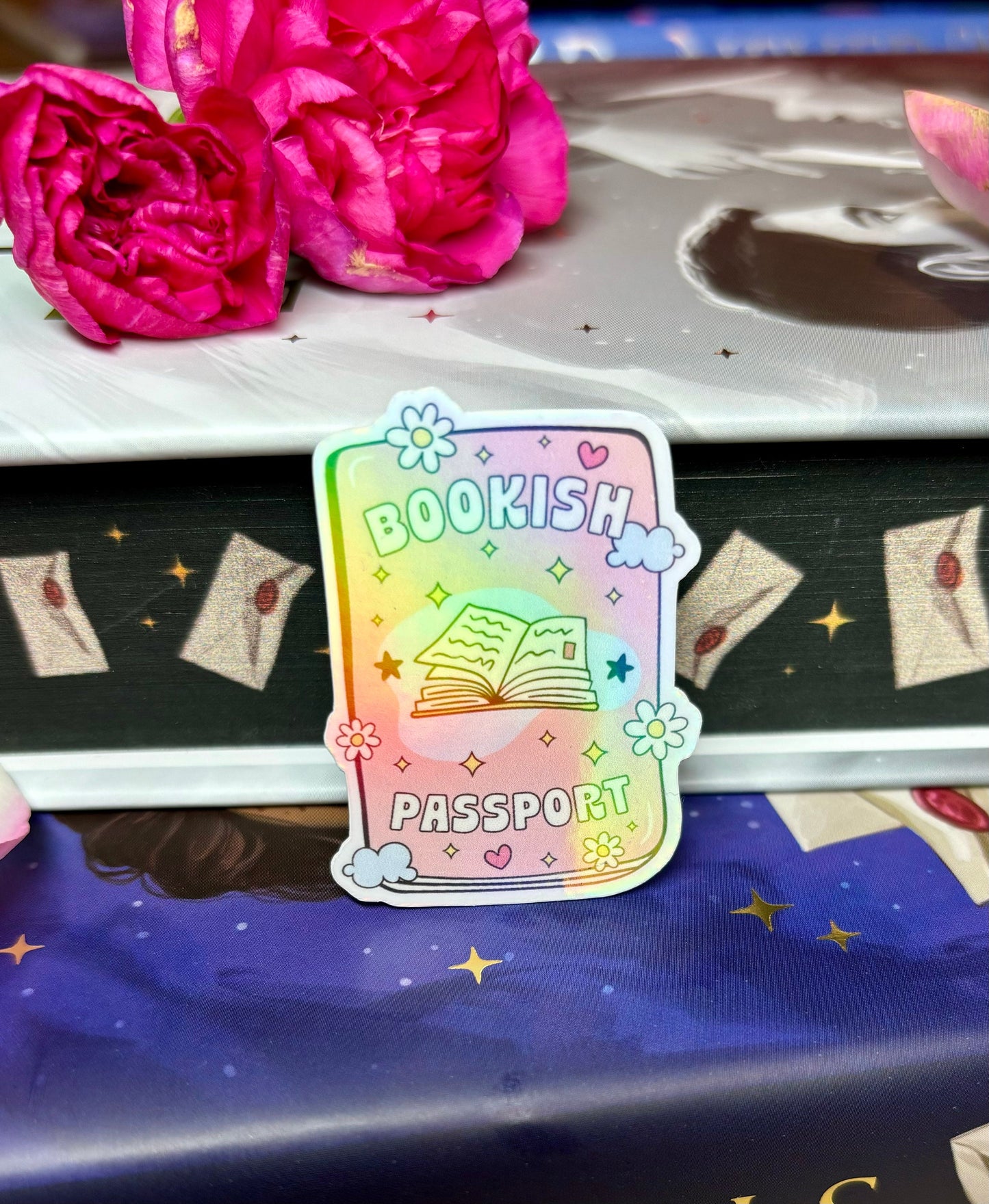 Mini Bookish Passport Sticker