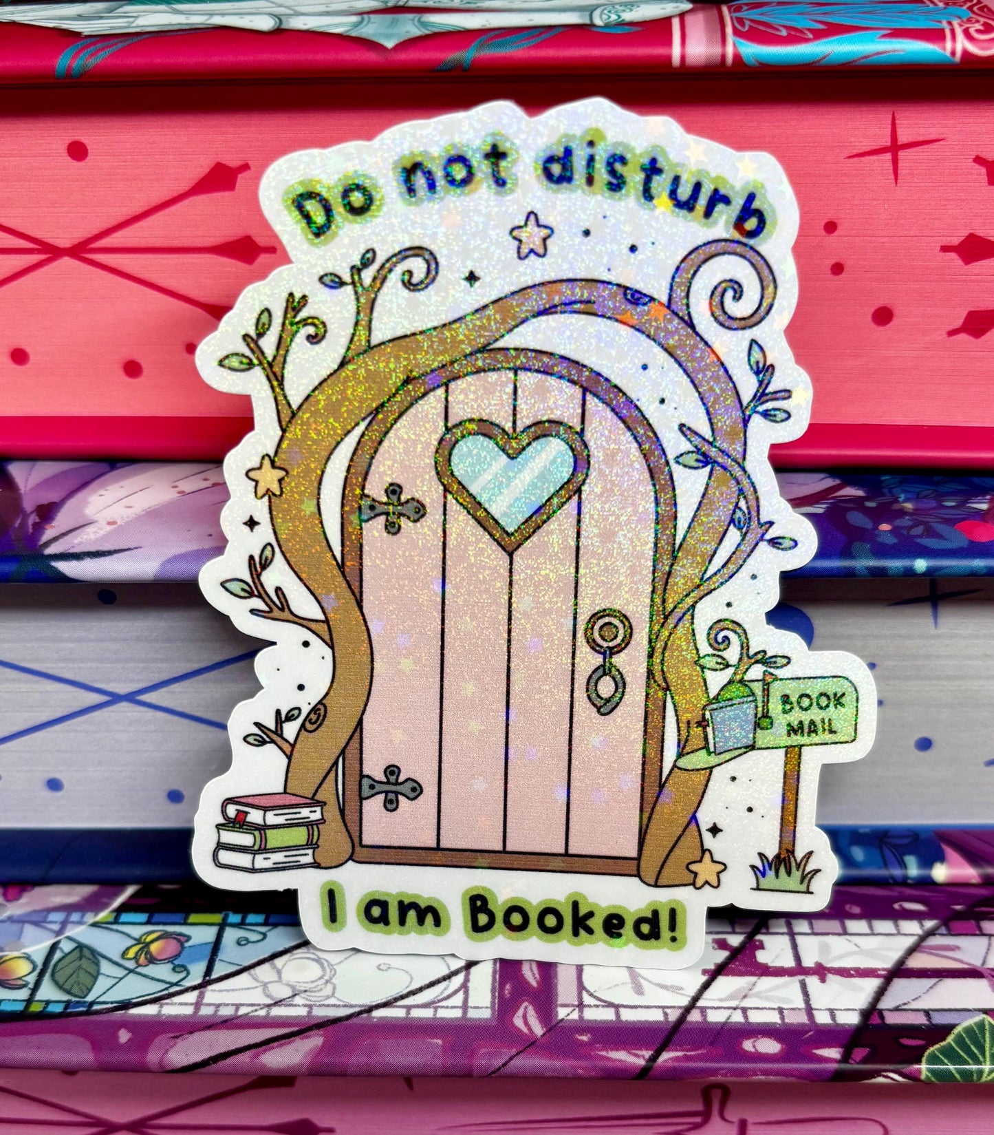 Do Not Disturb I Am Booked Door Sticker