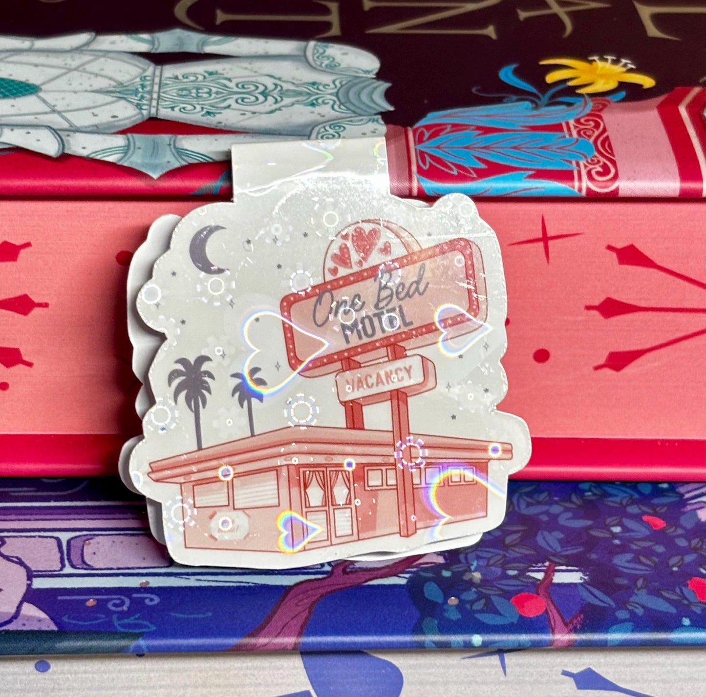 Mini One Bed Motel Magnetic Bookmark