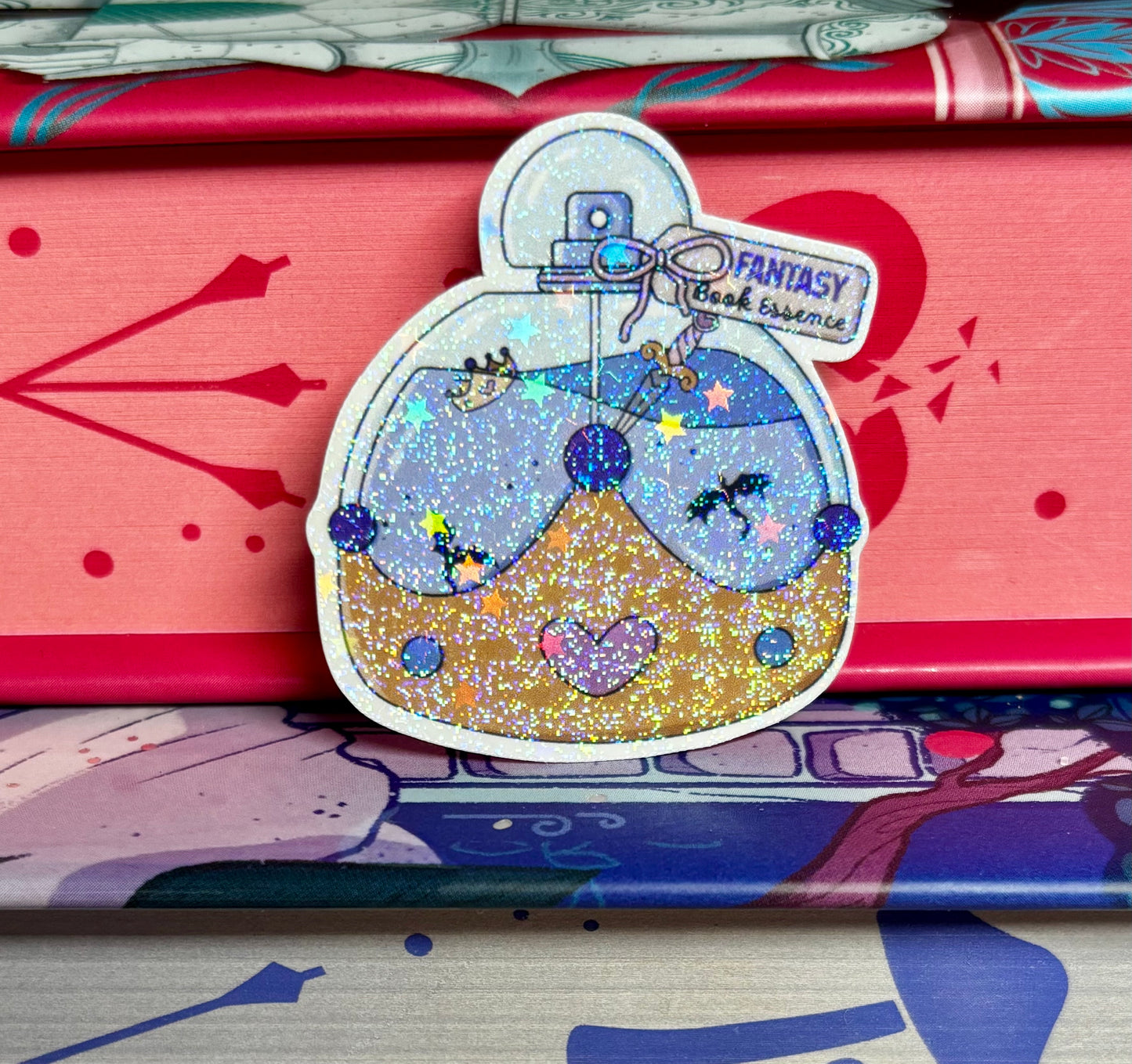 Mini Fantasy Book Essence Potion Sticker