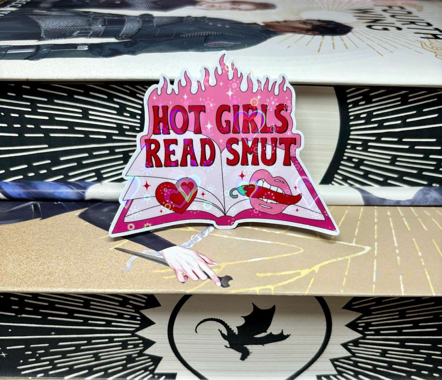 Hot Girls Read Smut Sticker
