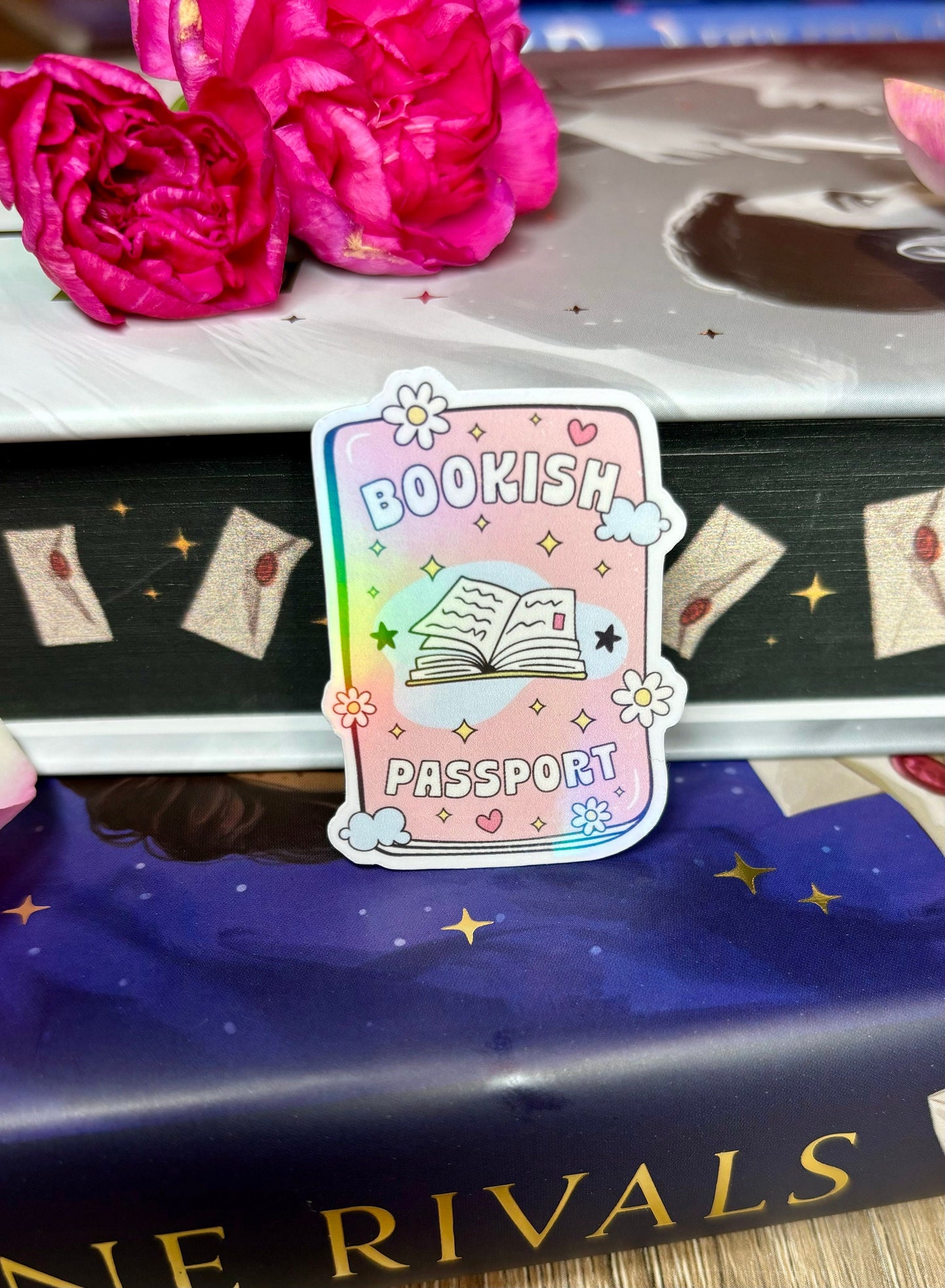 Mini Bookish Passport Sticker