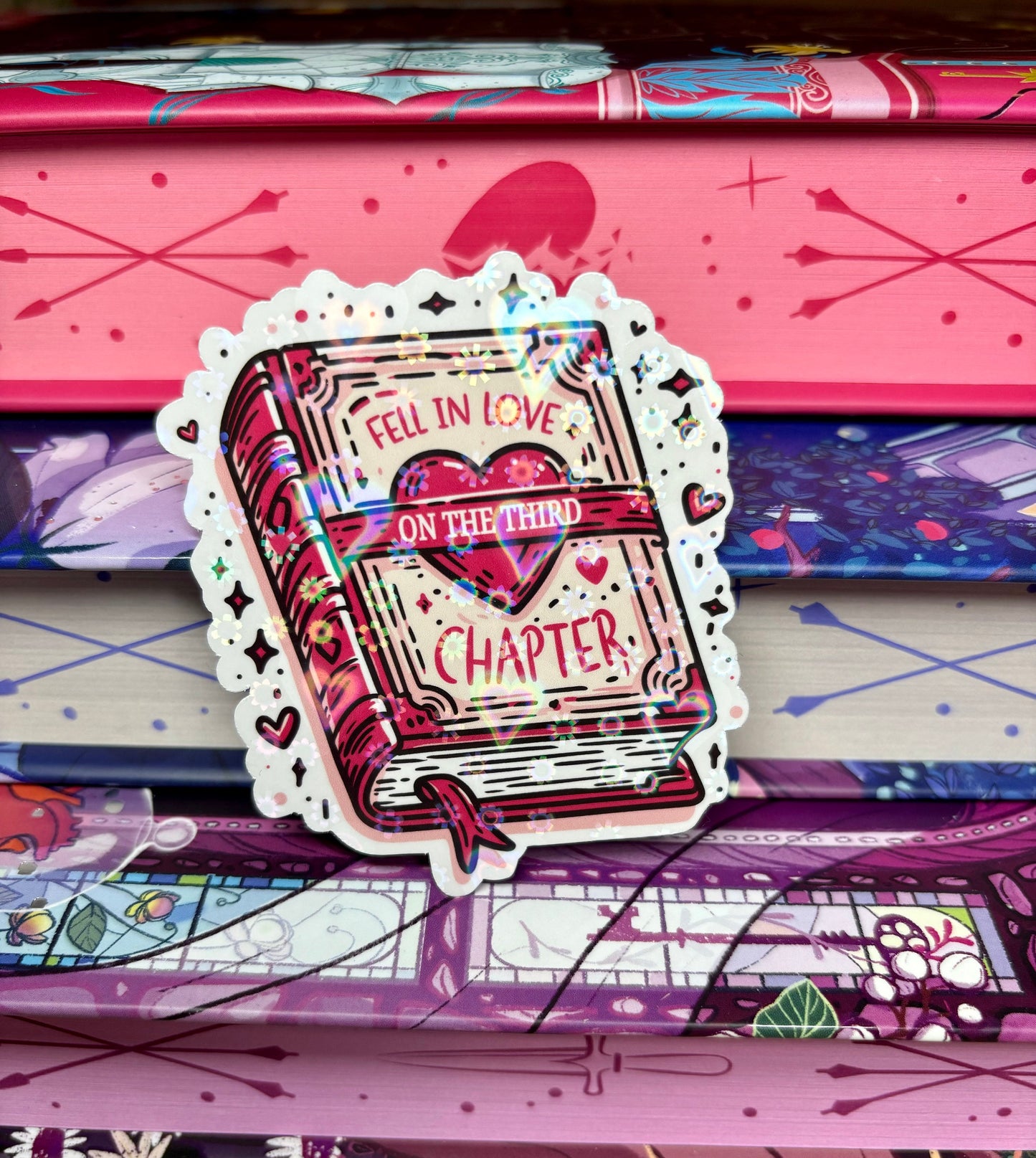 Cute Fell In Love On The Third Chapter Sticker