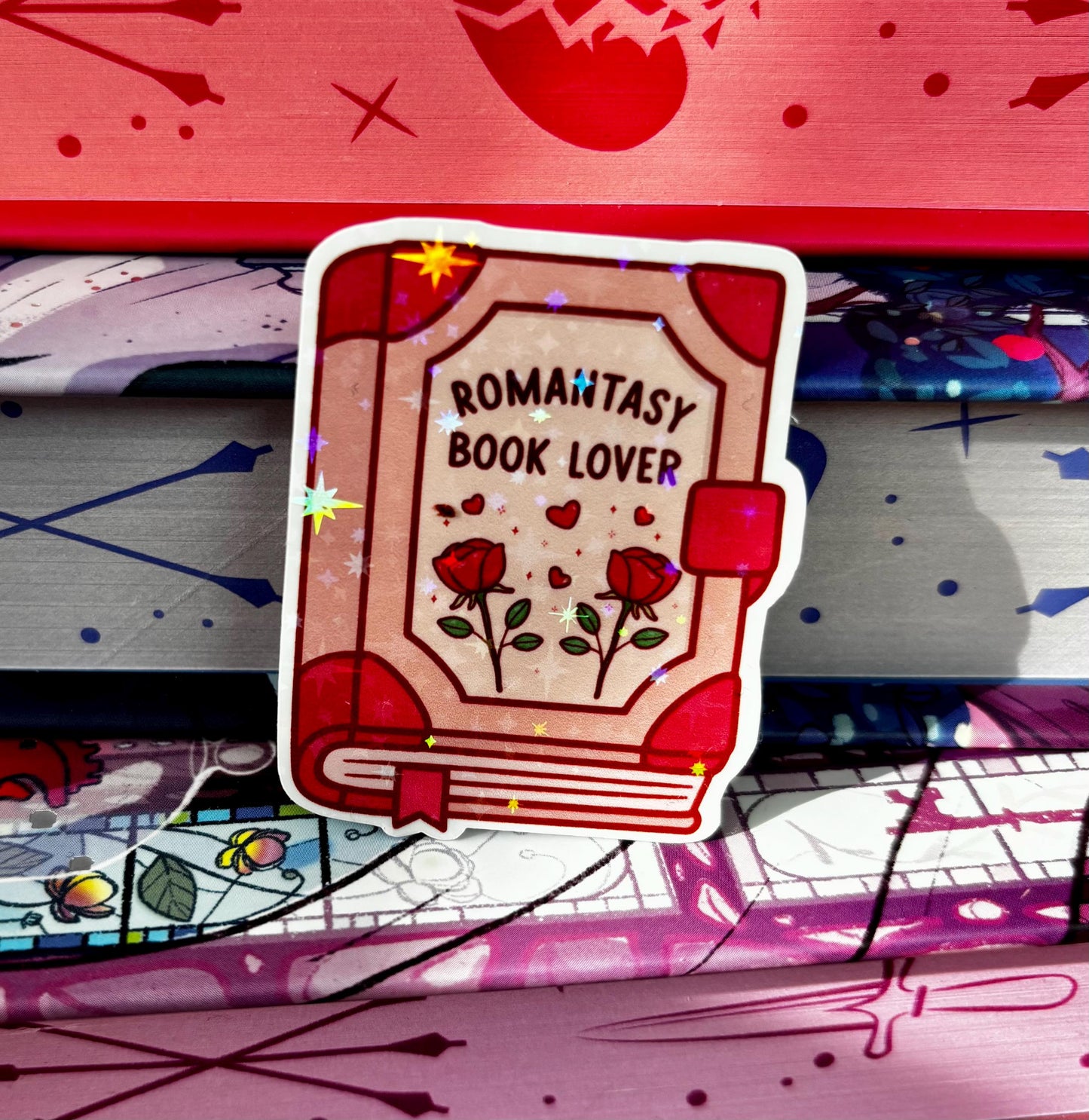 Mini Romantasy Book Lover Sticker