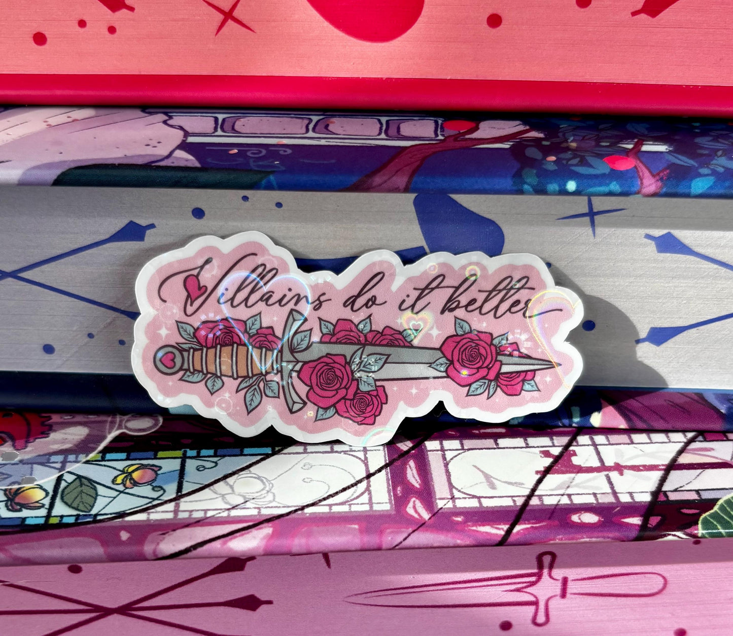 Mini Villains Do It Better Sticker
