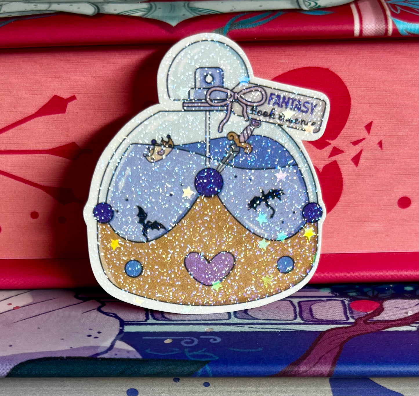 Mini Fantasy Book Essence Potion Sticker