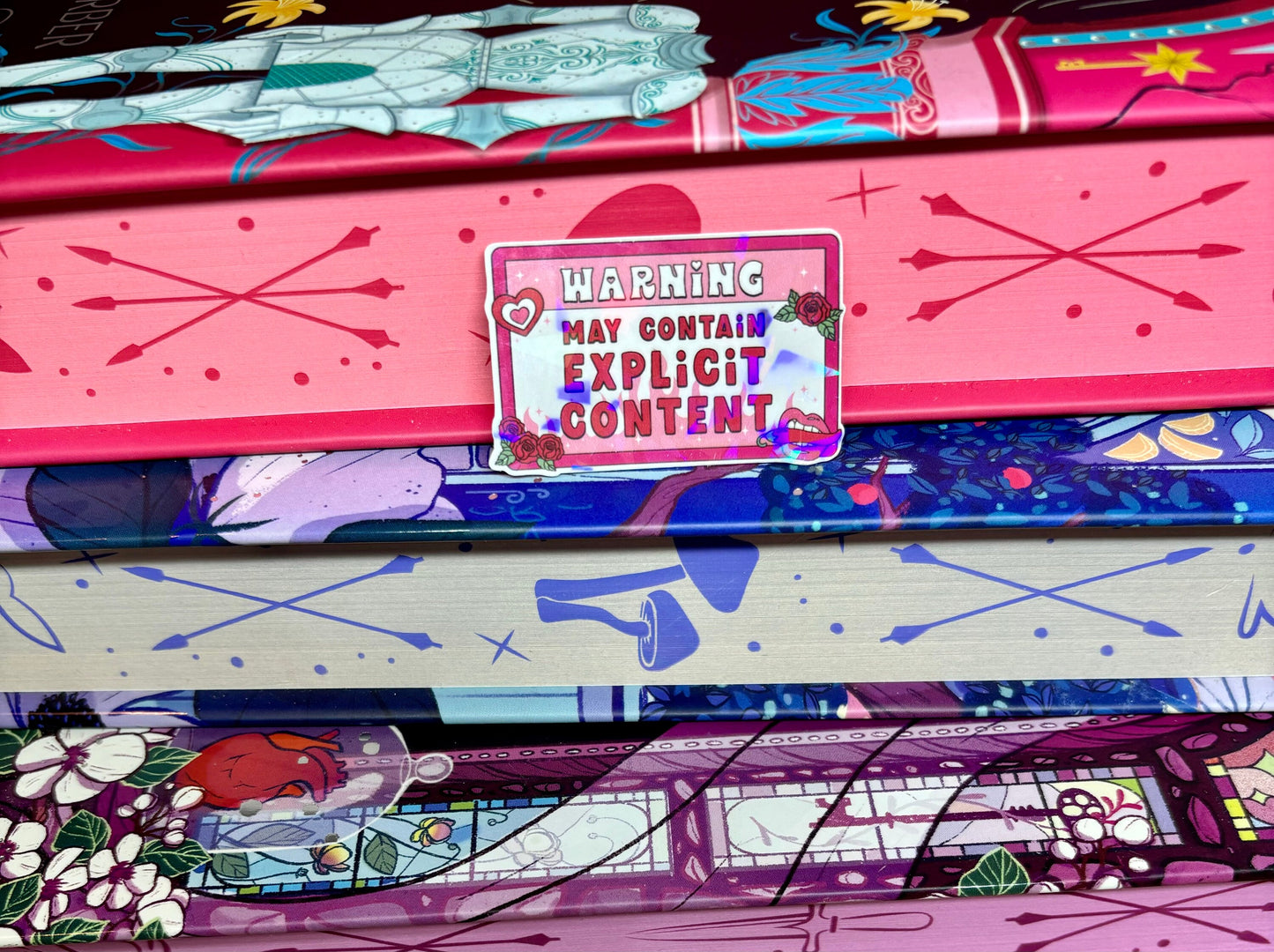 Mini Warning May Contain Explicit Content Sticker