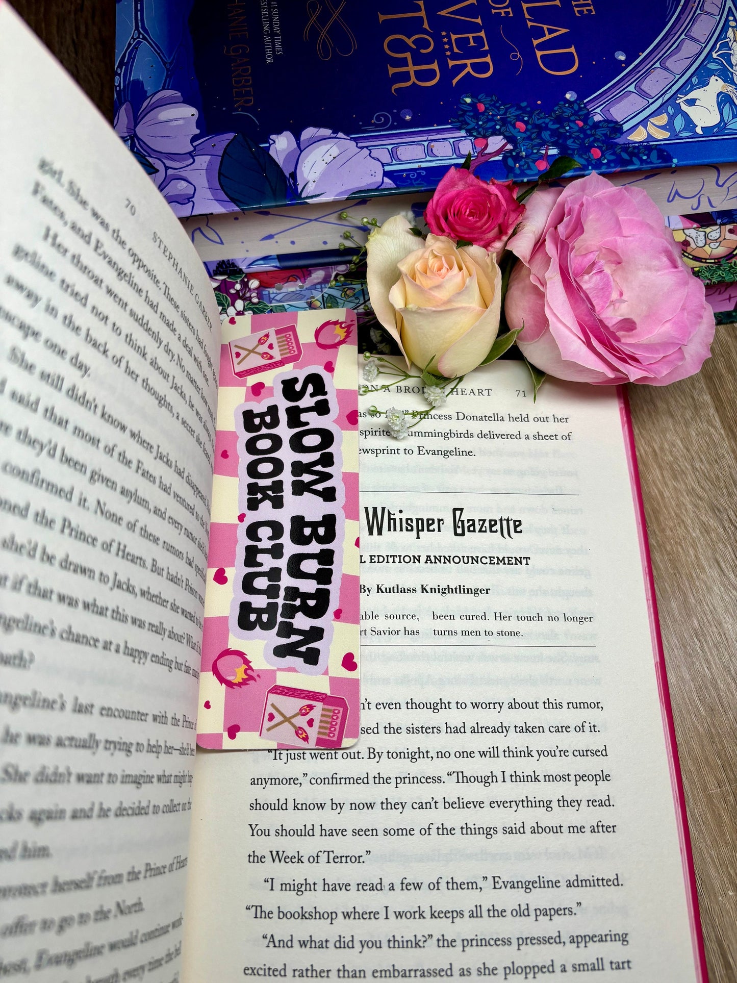 Slow Burn Book Club Bookmark
