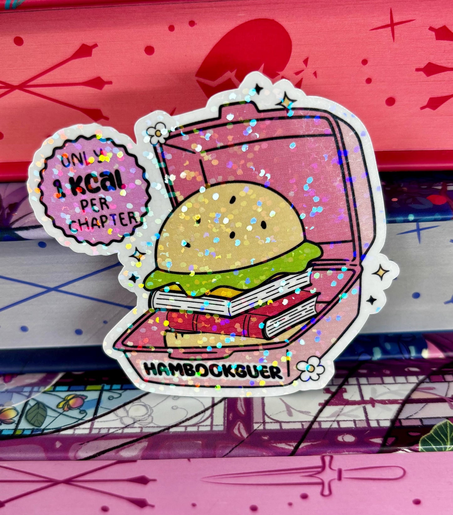 Hambookguer Sticker