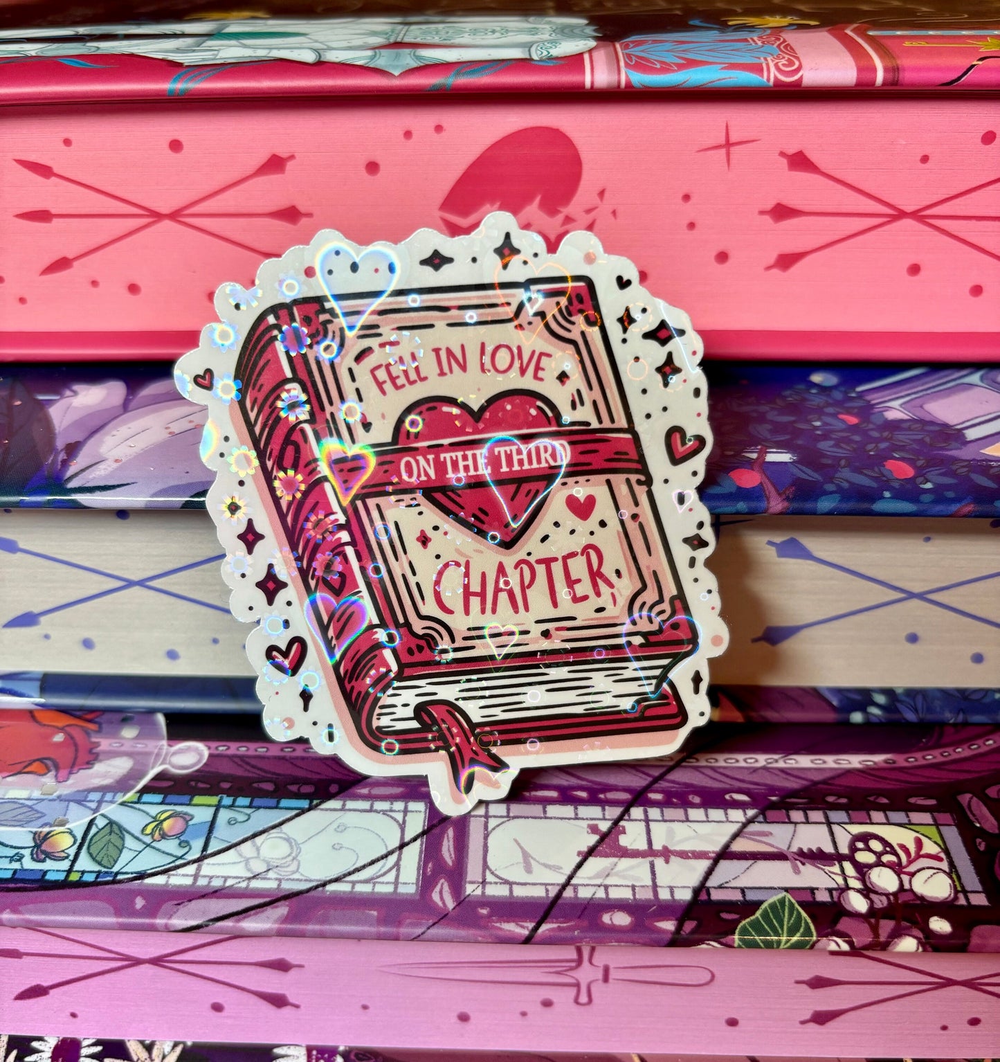 Cute Fell In Love On The Third Chapter Sticker