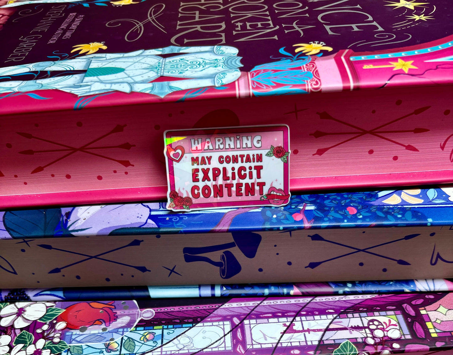 Mini Warning May Contain Explicit Content Sticker