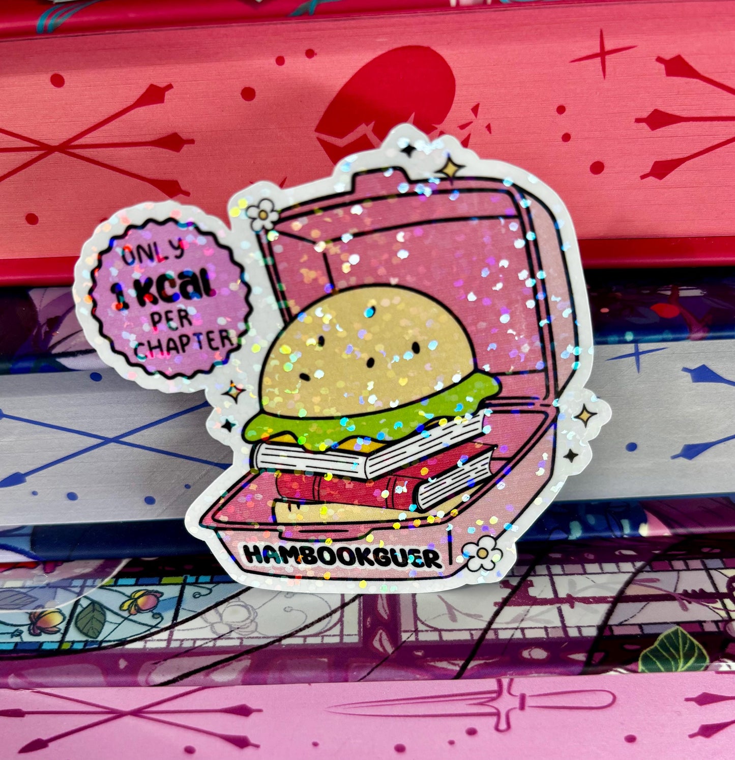 Hambookguer Sticker