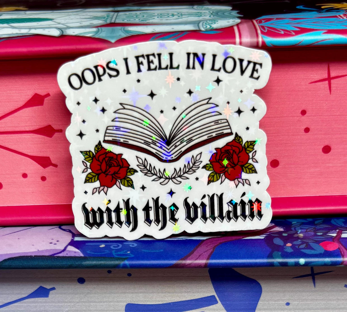 Mini Oops I Fell In Love With The Villain Sticker