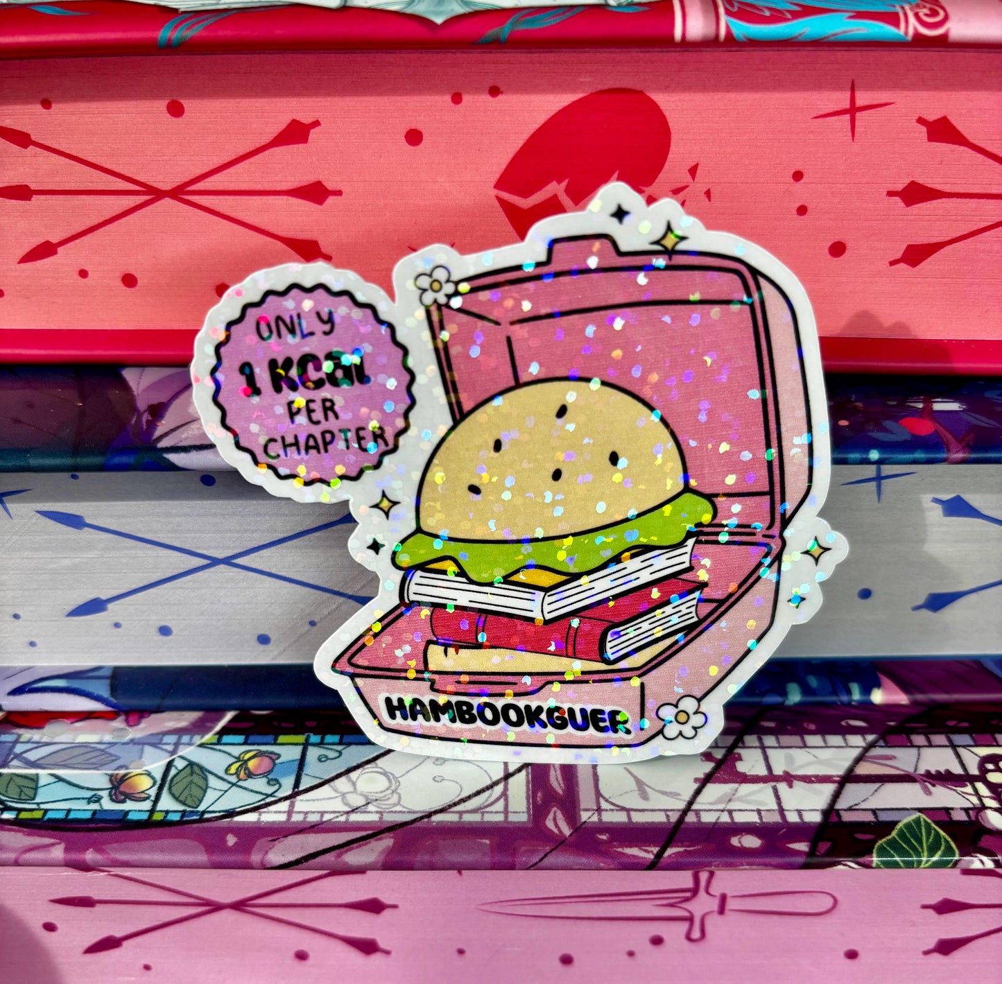 Hambookguer Sticker