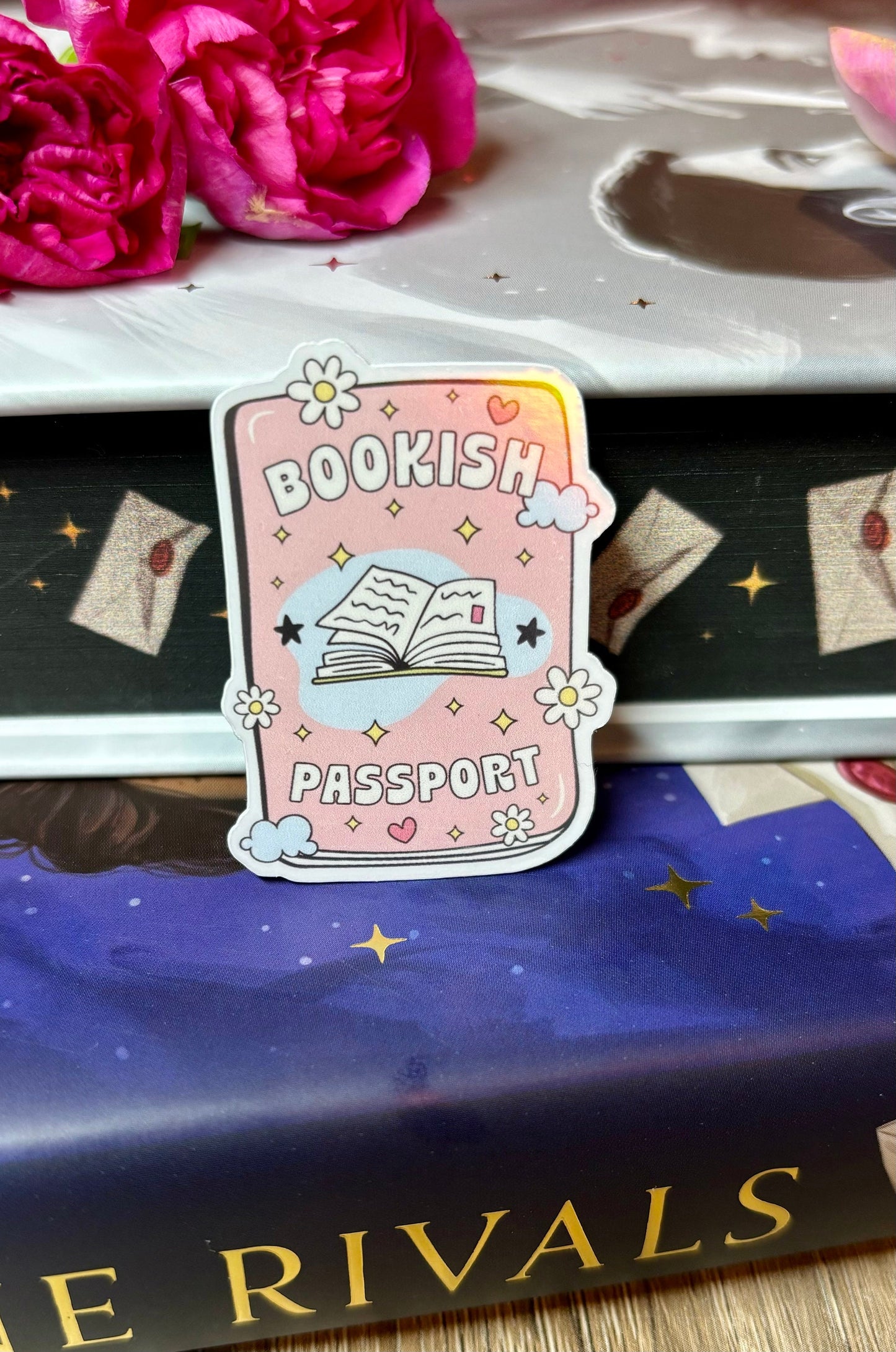 Mini Bookish Passport Sticker