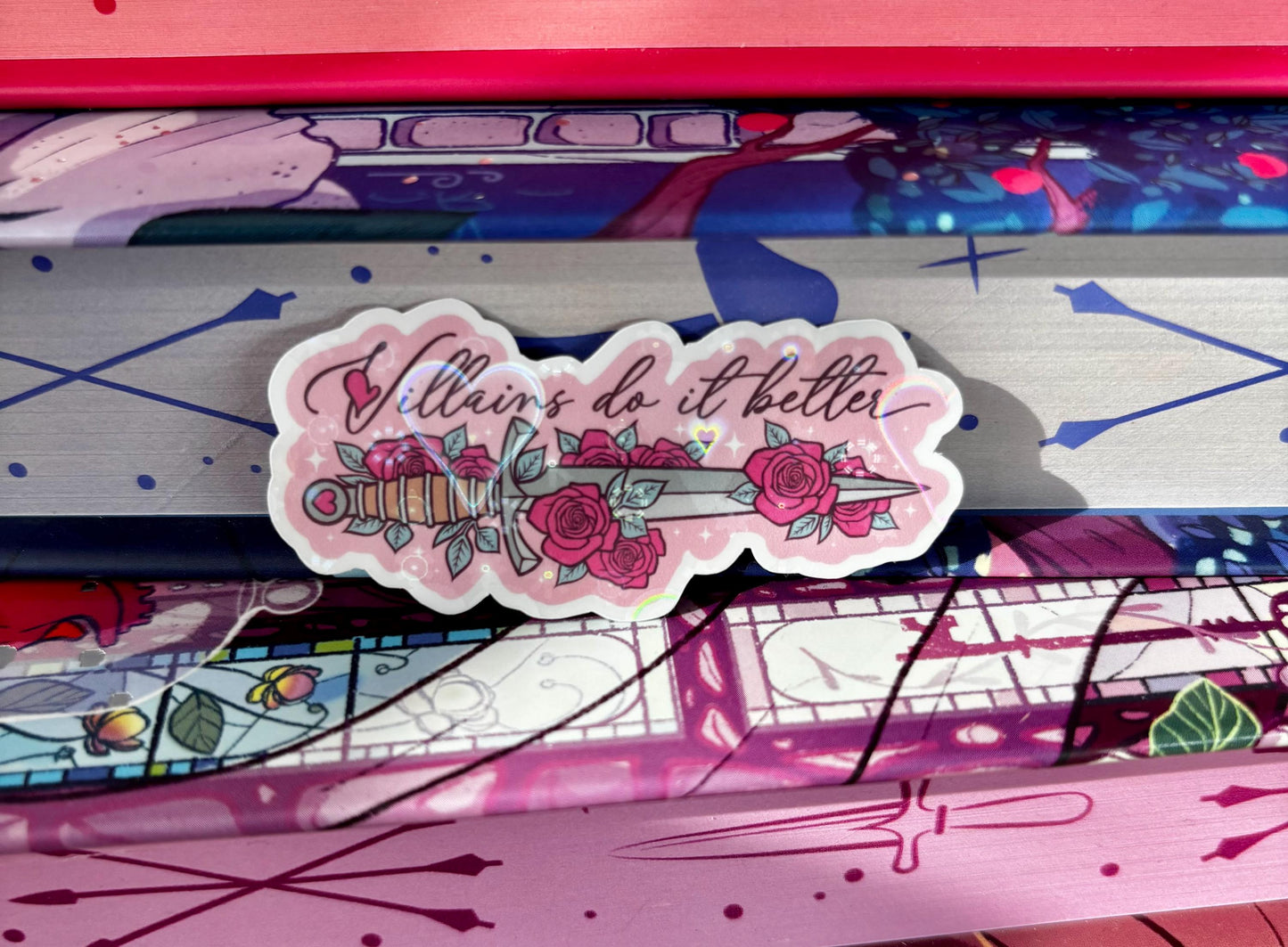 Mini Villains Do It Better Sticker