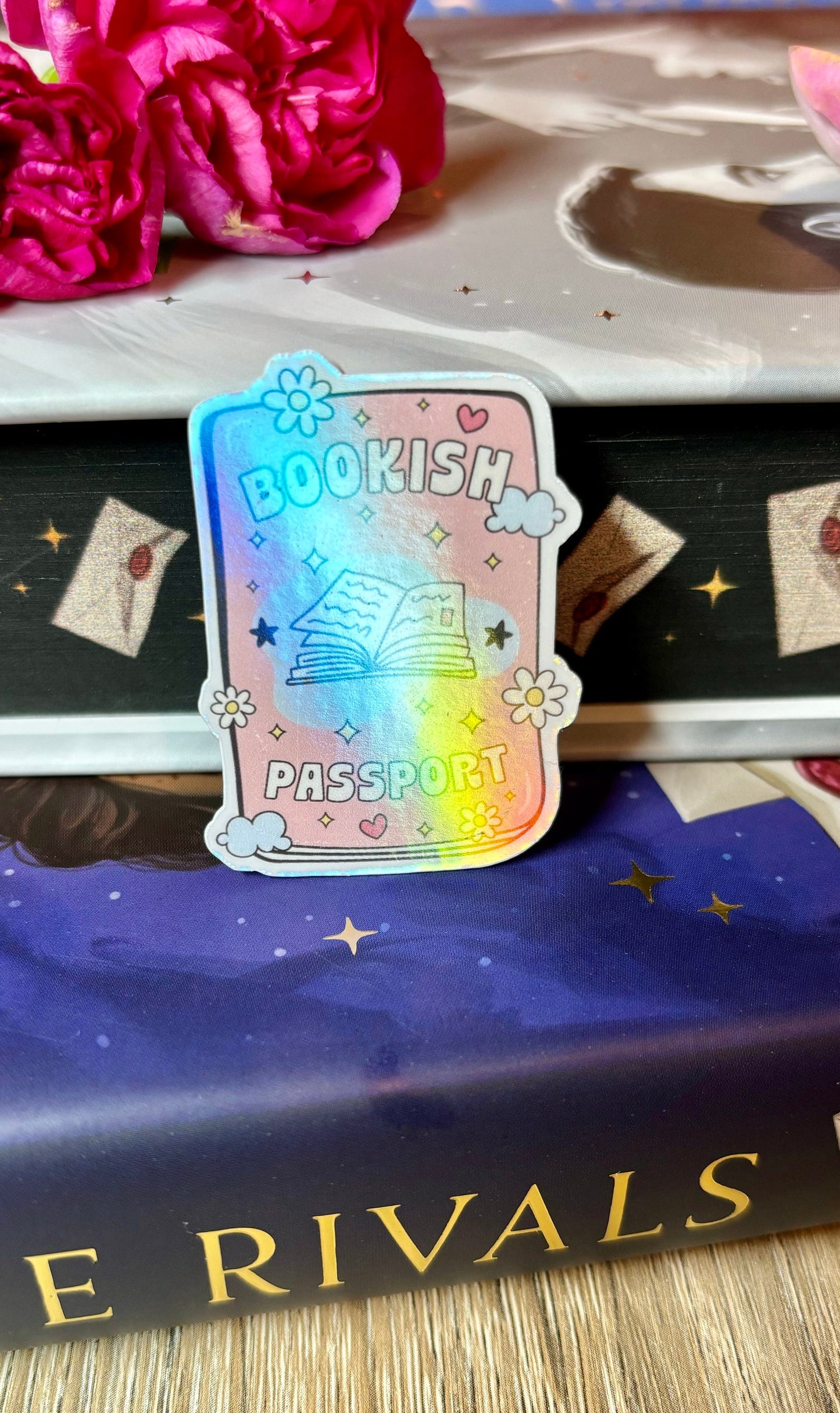 Mini Bookish Passport Sticker