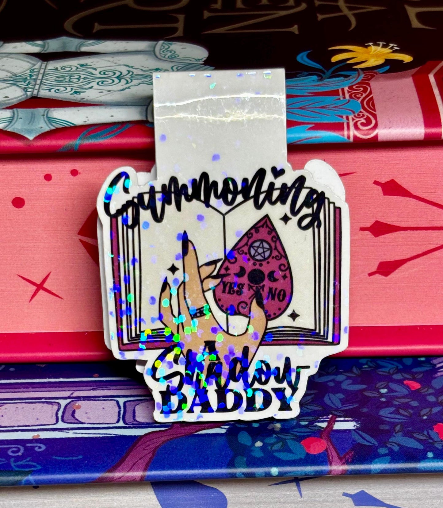 Mini Summoning A Shadow Daddy Magnetic Bookmark