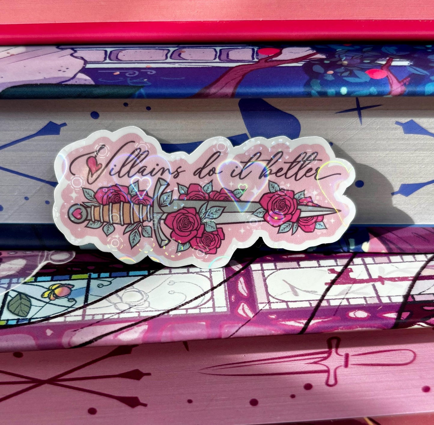 Mini Villains Do It Better Sticker