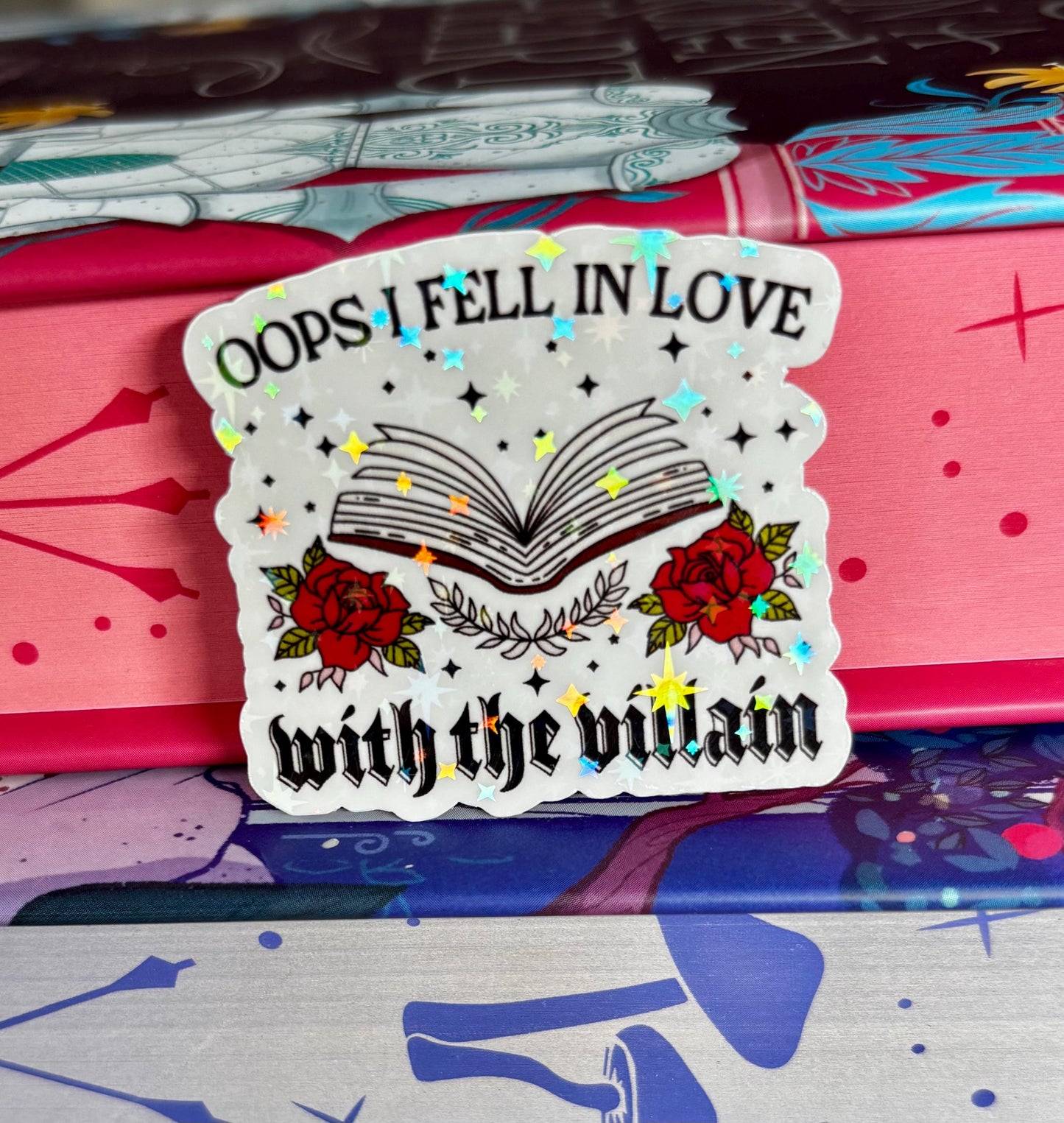 Mini Oops I Fell In Love With The Villain Sticker