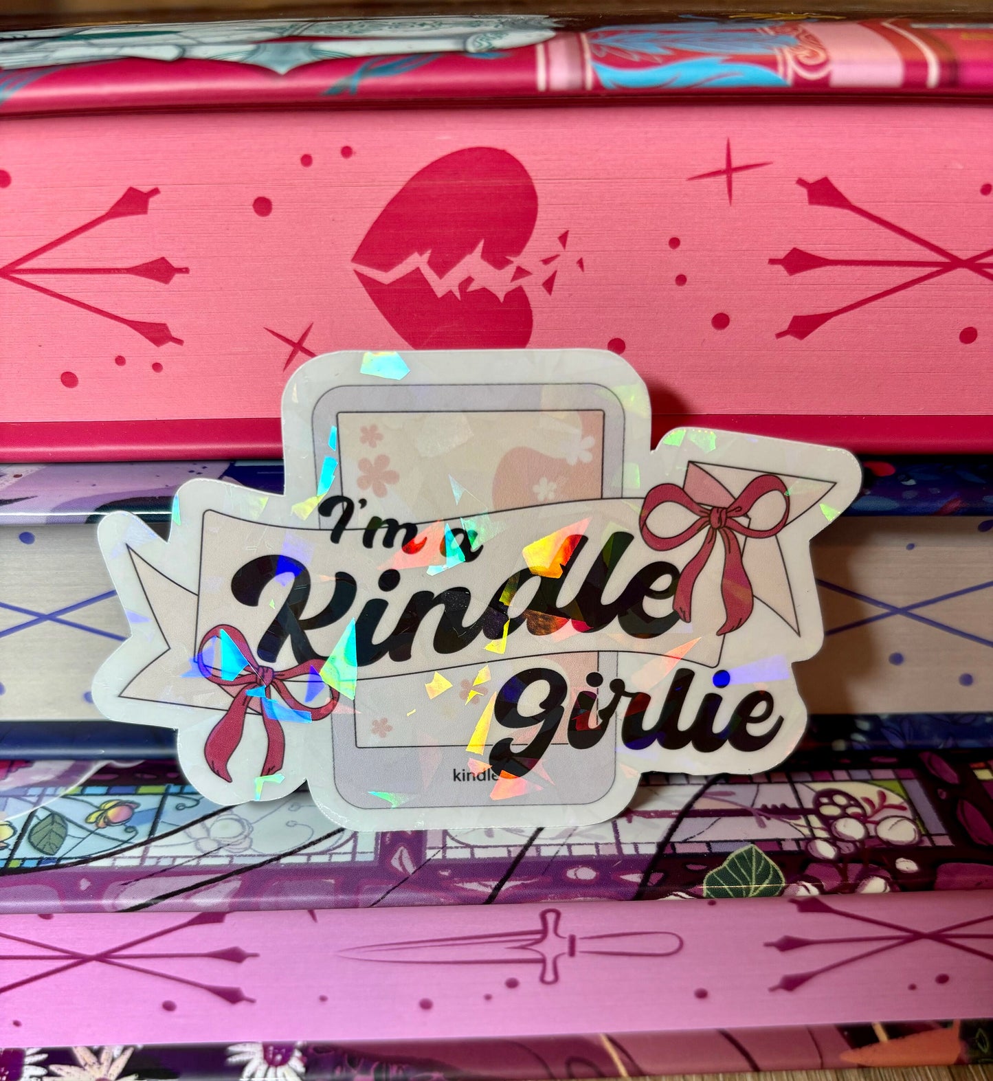I'm A Kindle Girlie Sticker