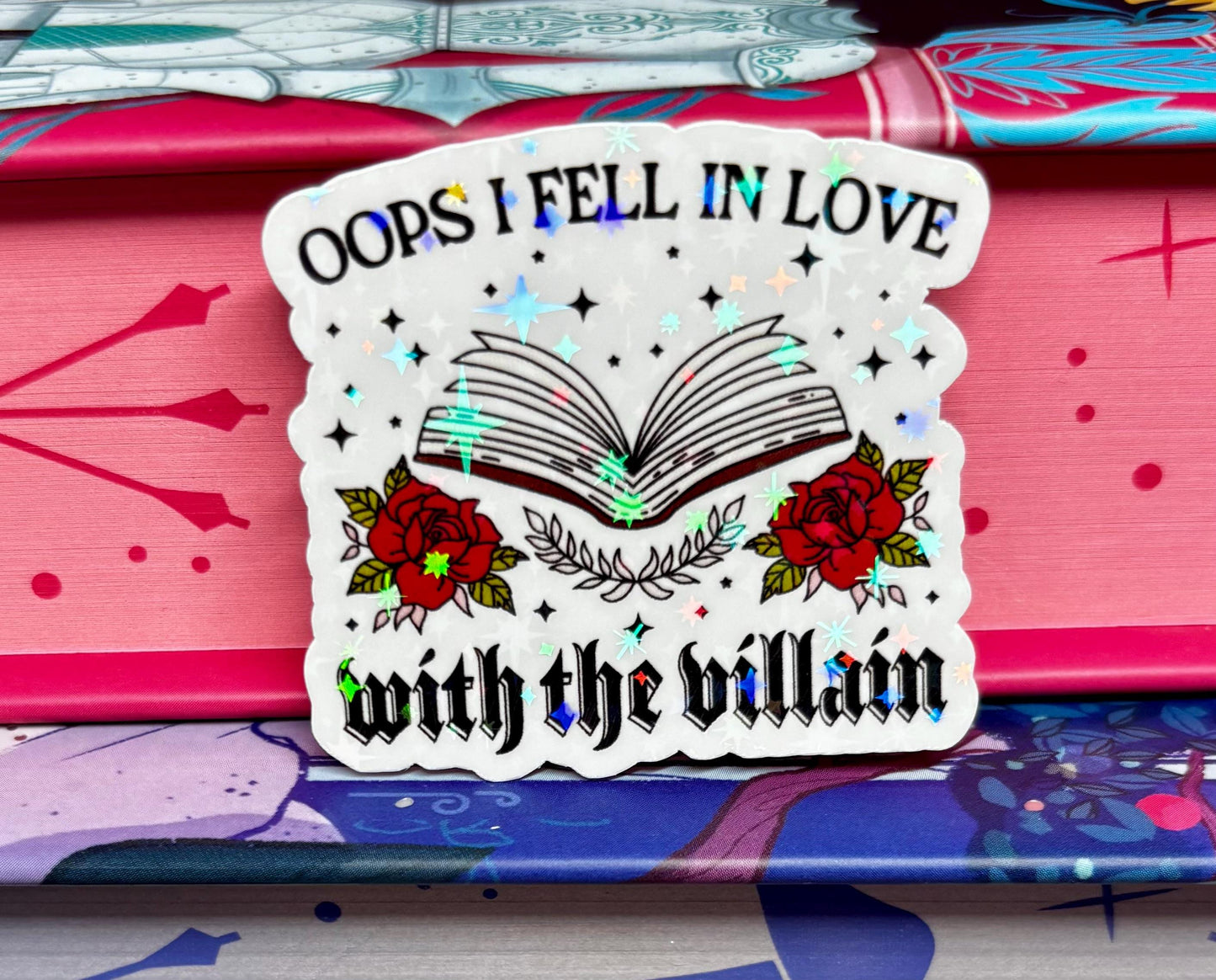 Mini Oops I Fell In Love With The Villain Sticker
