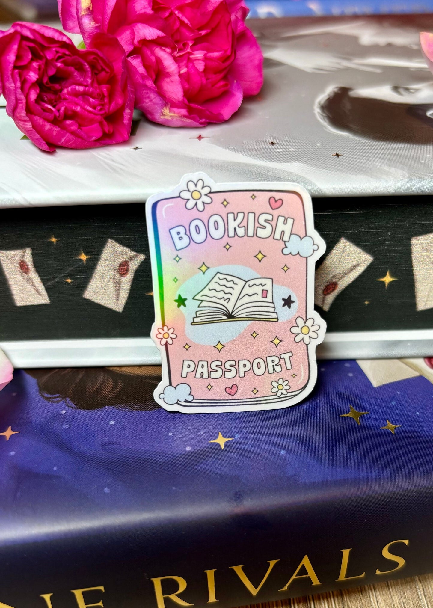 Mini Bookish Passport Sticker