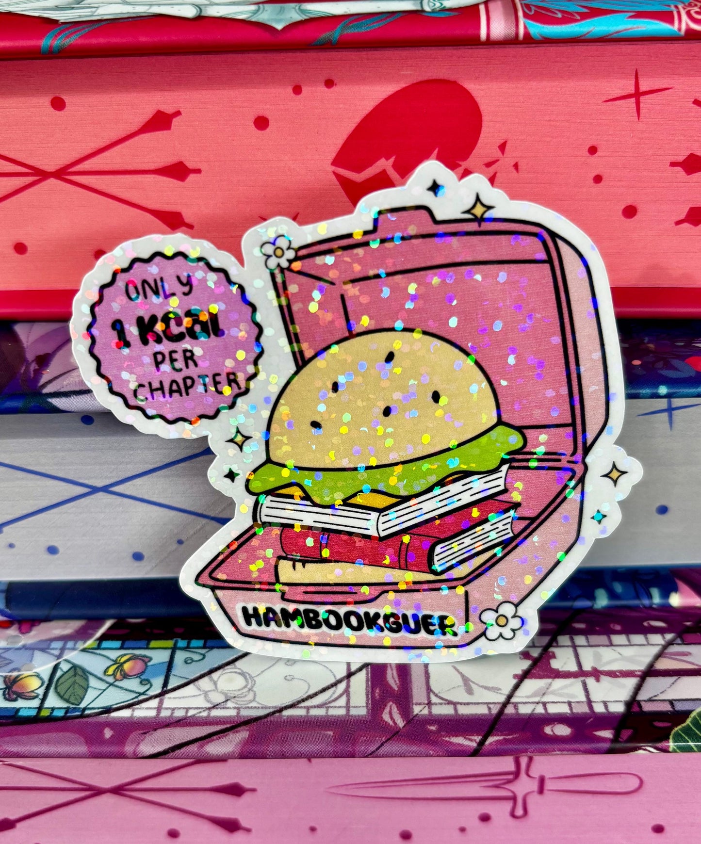 Hambookguer Sticker