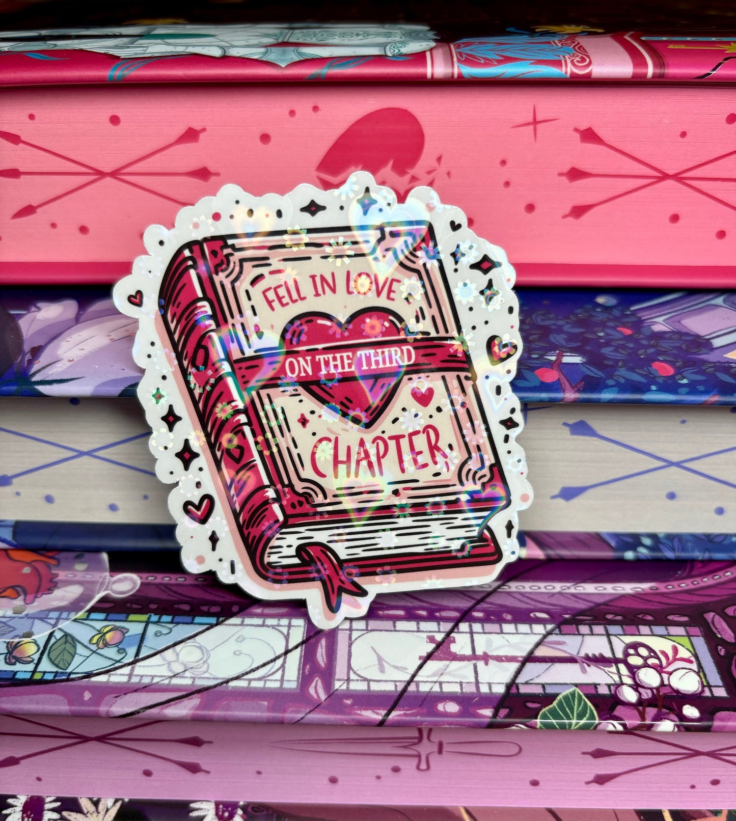 Cute Fell In Love On The Third Chapter Sticker