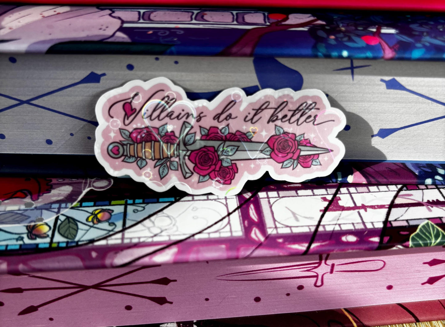 Mini Villains Do It Better Sticker