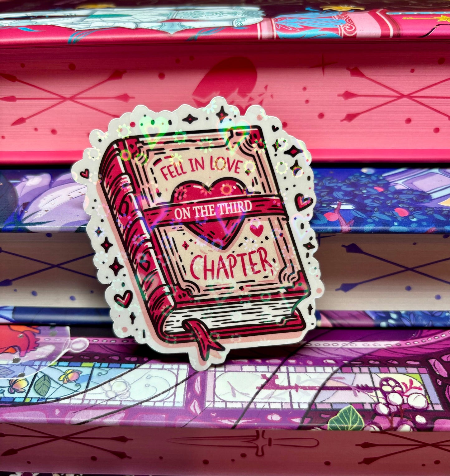 Cute Fell In Love On The Third Chapter Sticker
