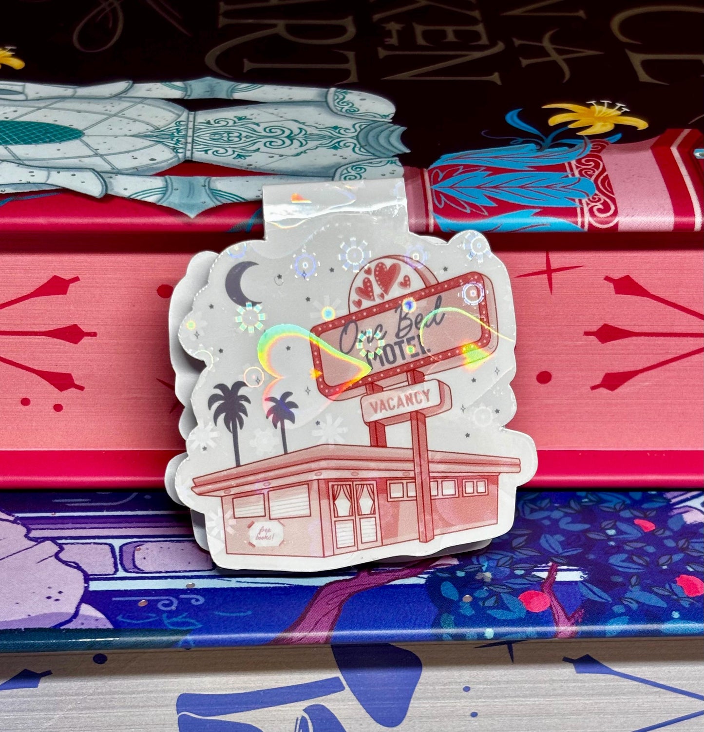 Mini One Bed Motel Magnetic Bookmark