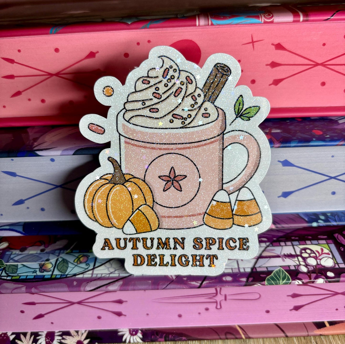Autumn Spice Delight Mug Sticker