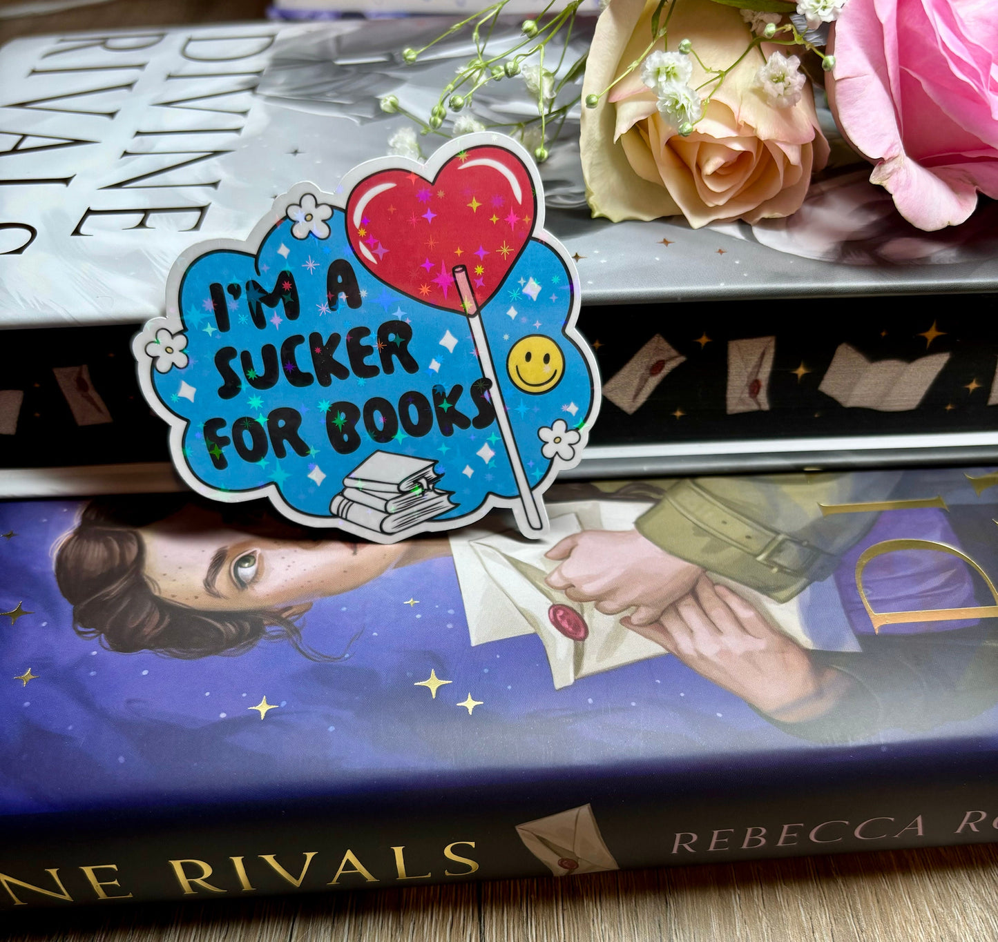 I'm A Sucker For Books Sticker