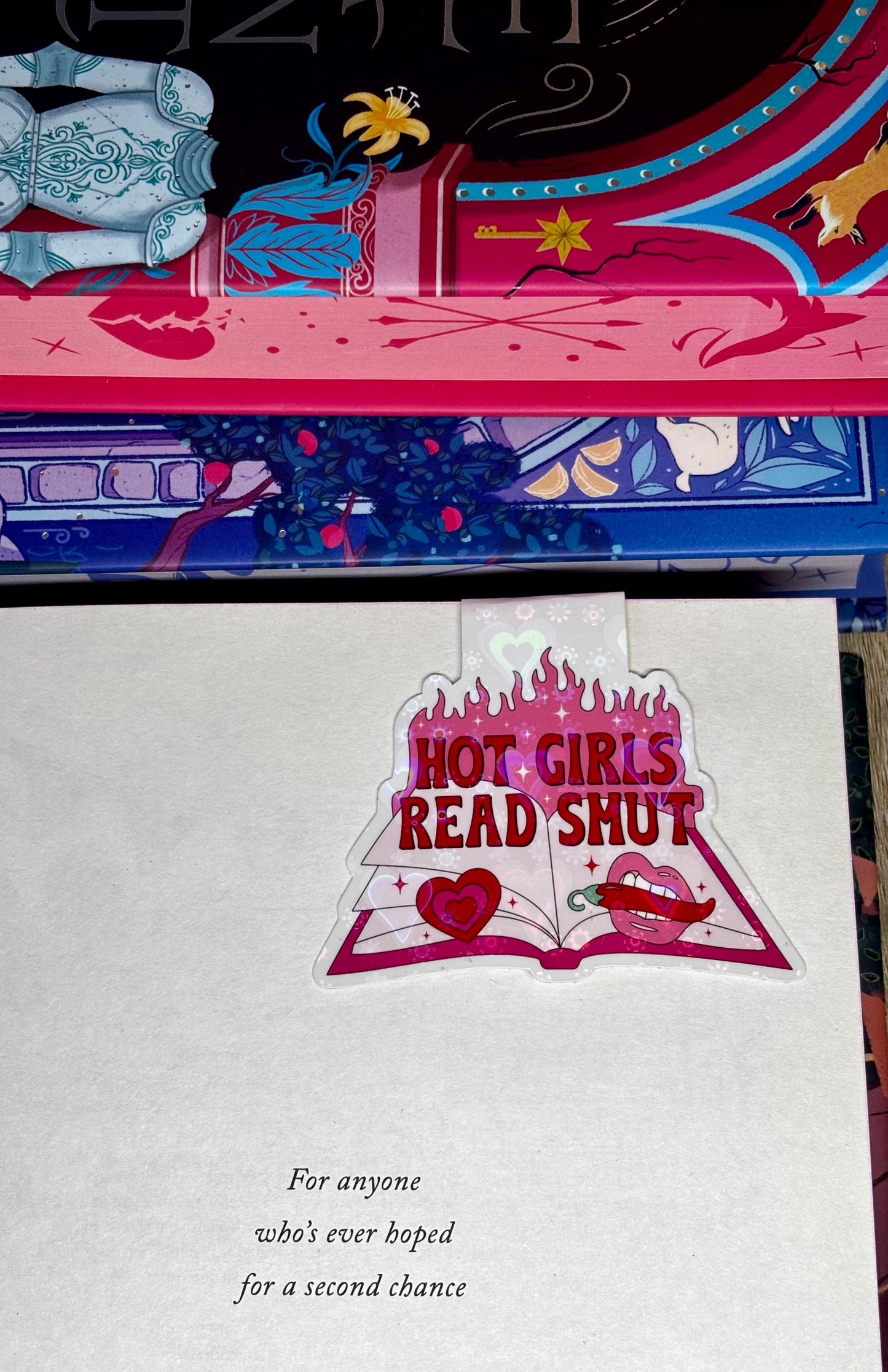 Hot Girls Read Smut Magnetic Bookmark