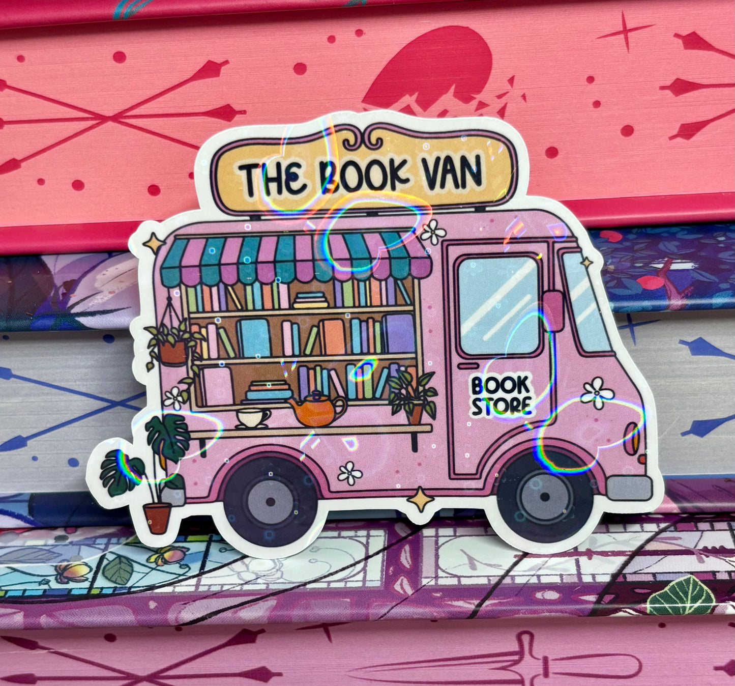 The Book Van Bookstore Sticker