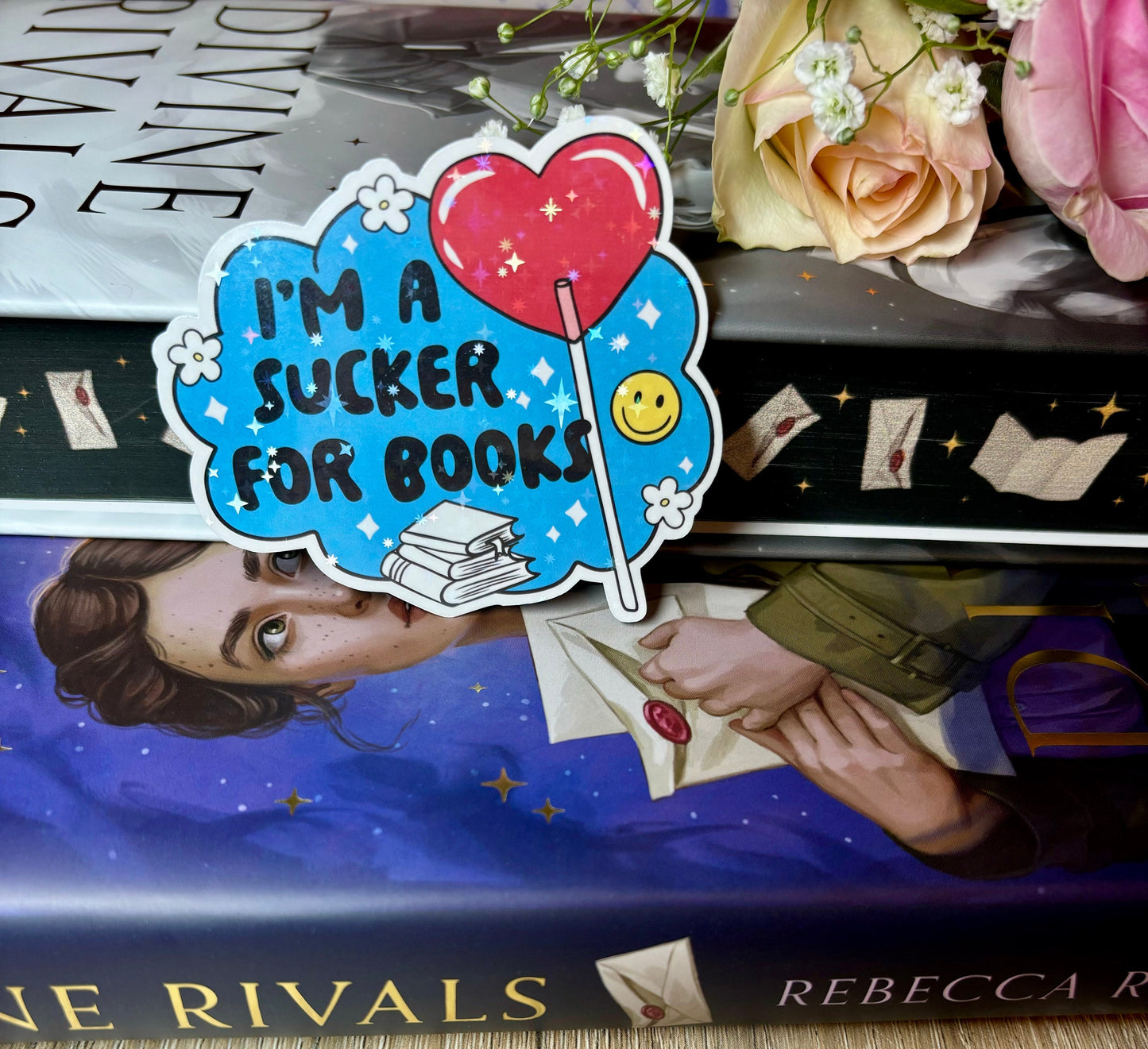 I'm A Sucker For Books Sticker