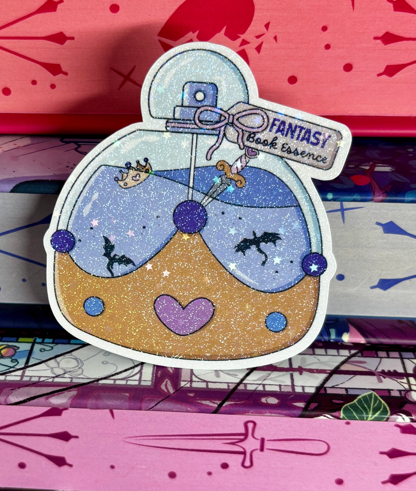 Fantasy Book Essence Potion Sticker