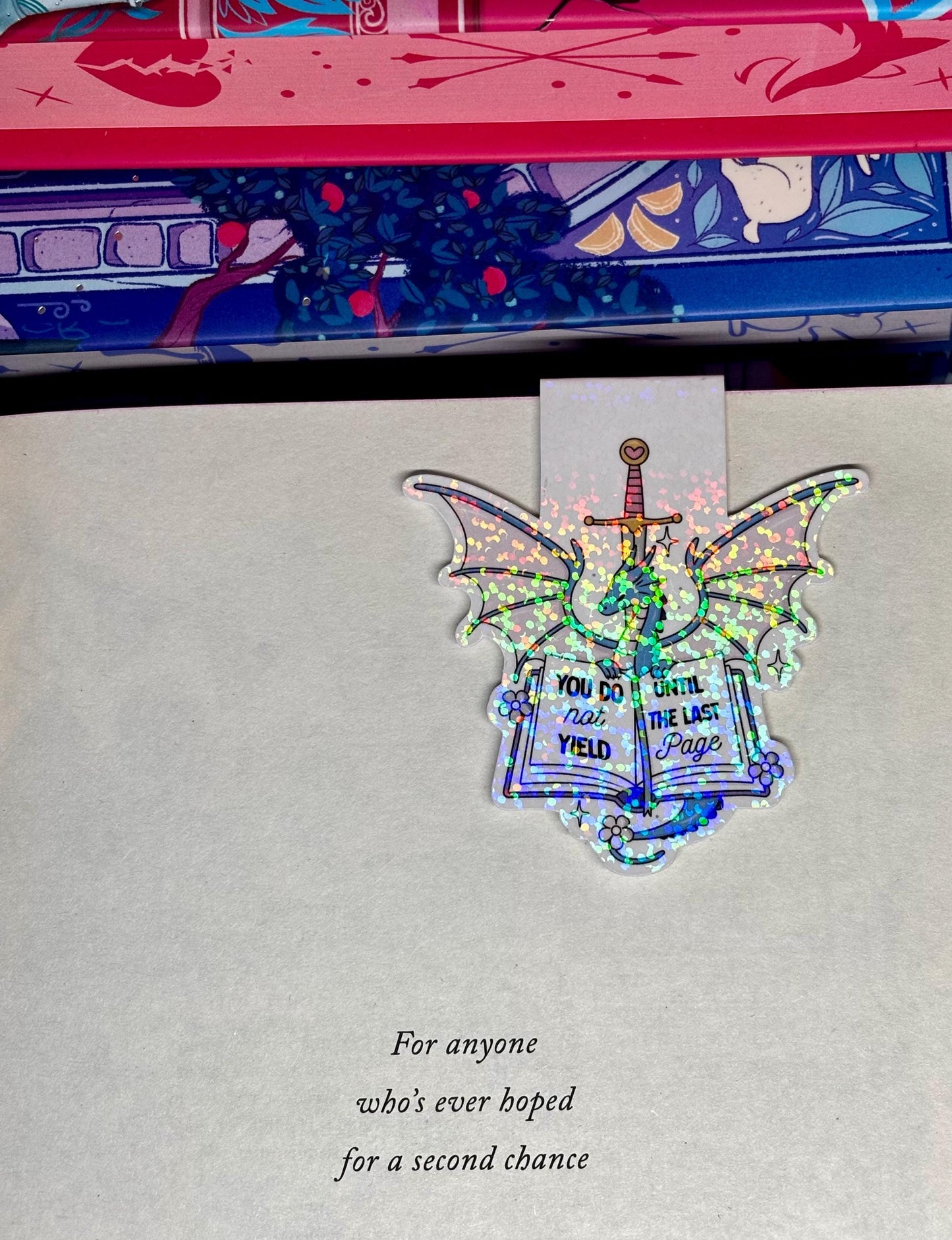 You Do Not Yield Until The Last Page Magnetic Bookmark