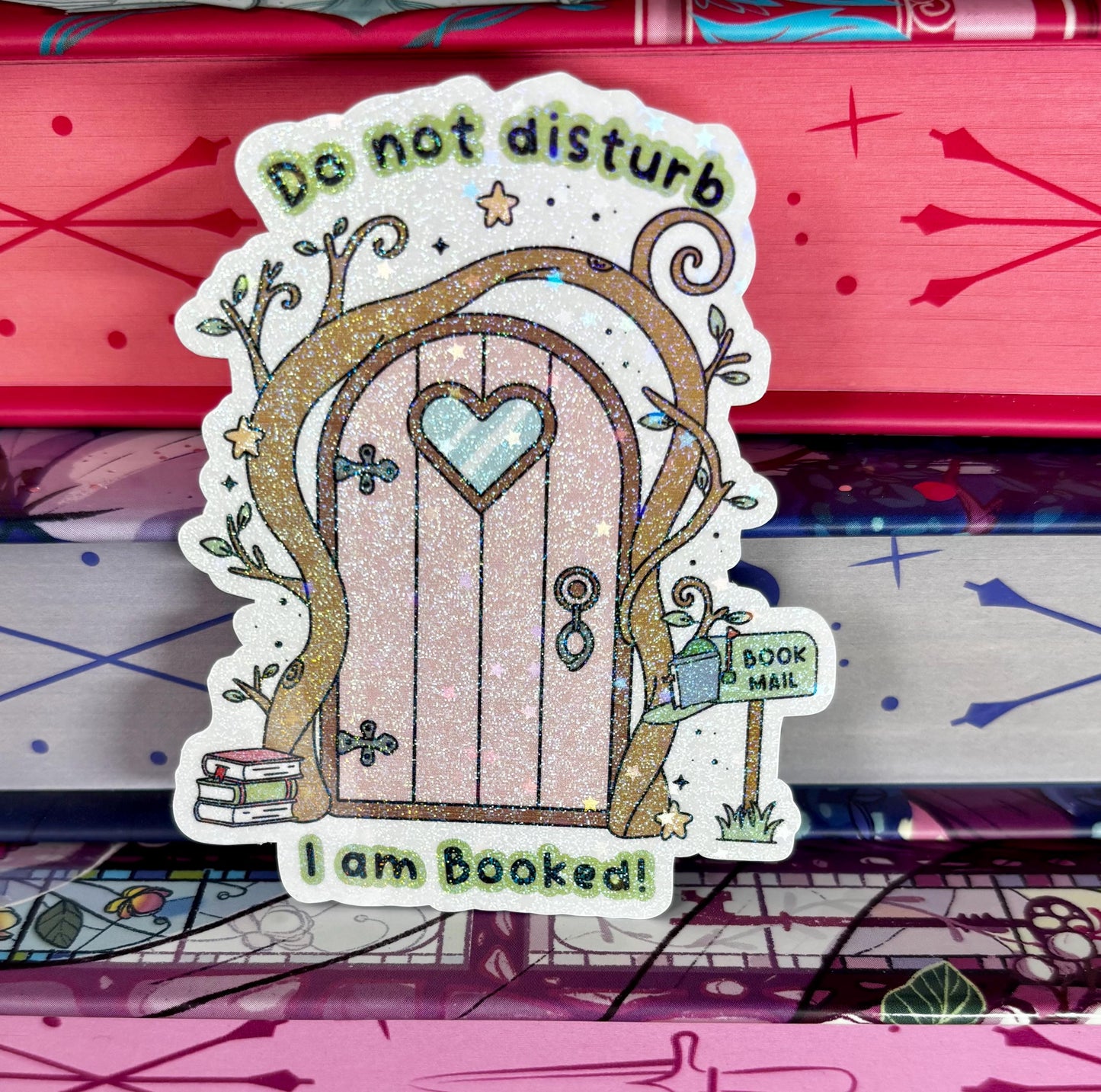Do Not Disturb I Am Booked Door Sticker