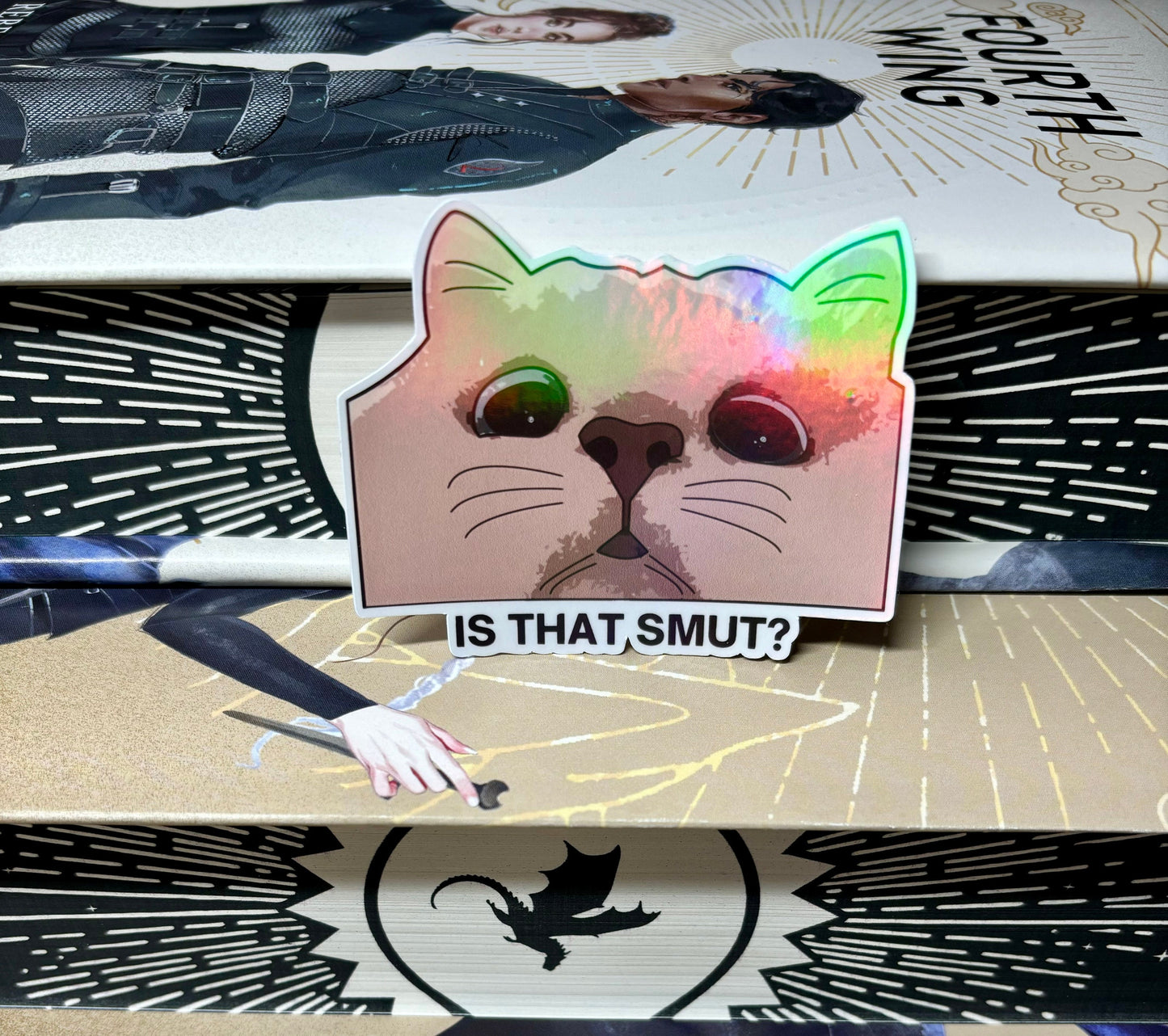 Is That Smut Meme Cat Sticker