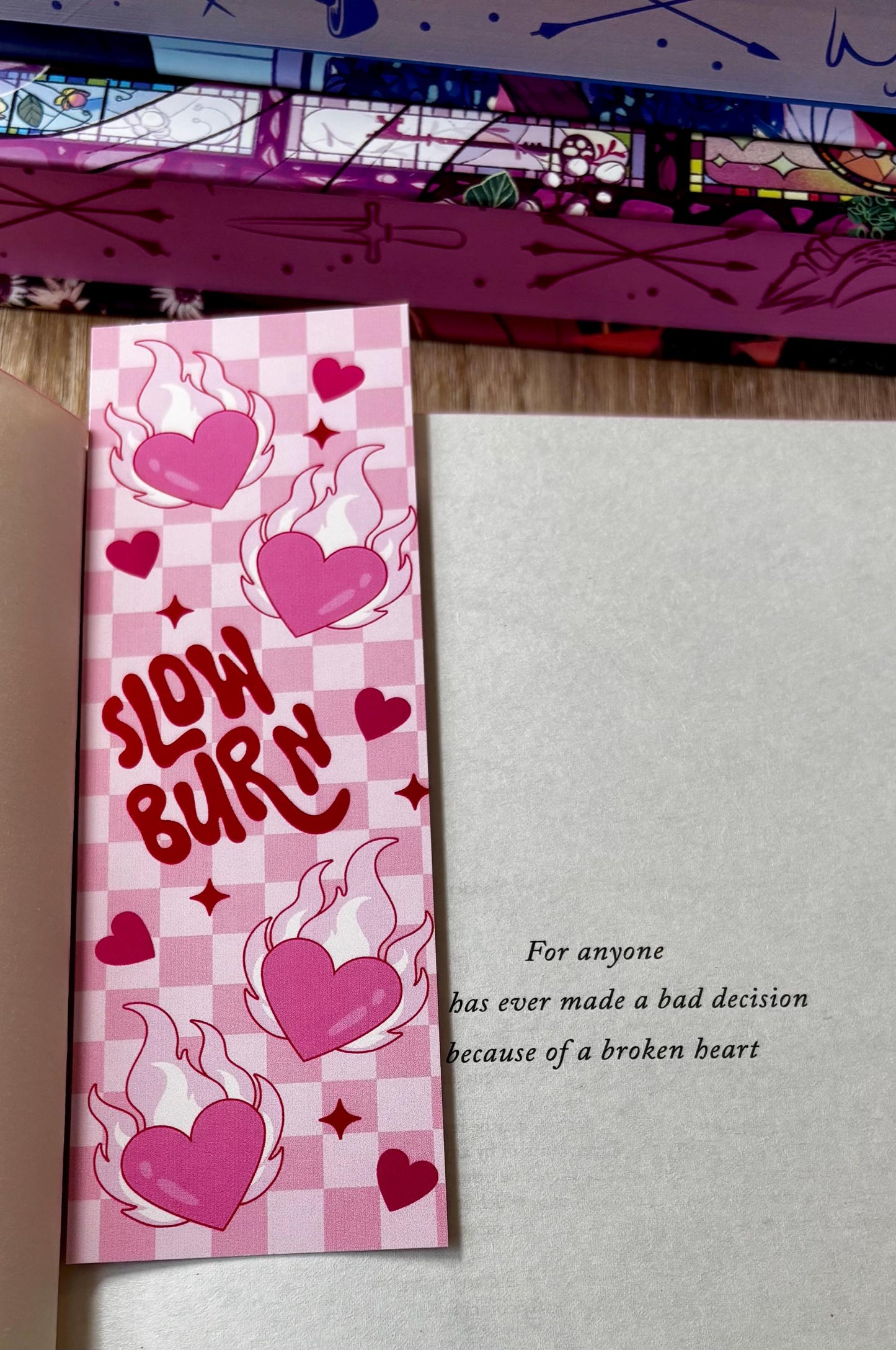 Slow Burn Bookmark