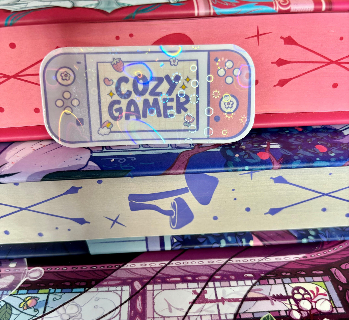 Mini Cozy Gamer Game Console Sticker