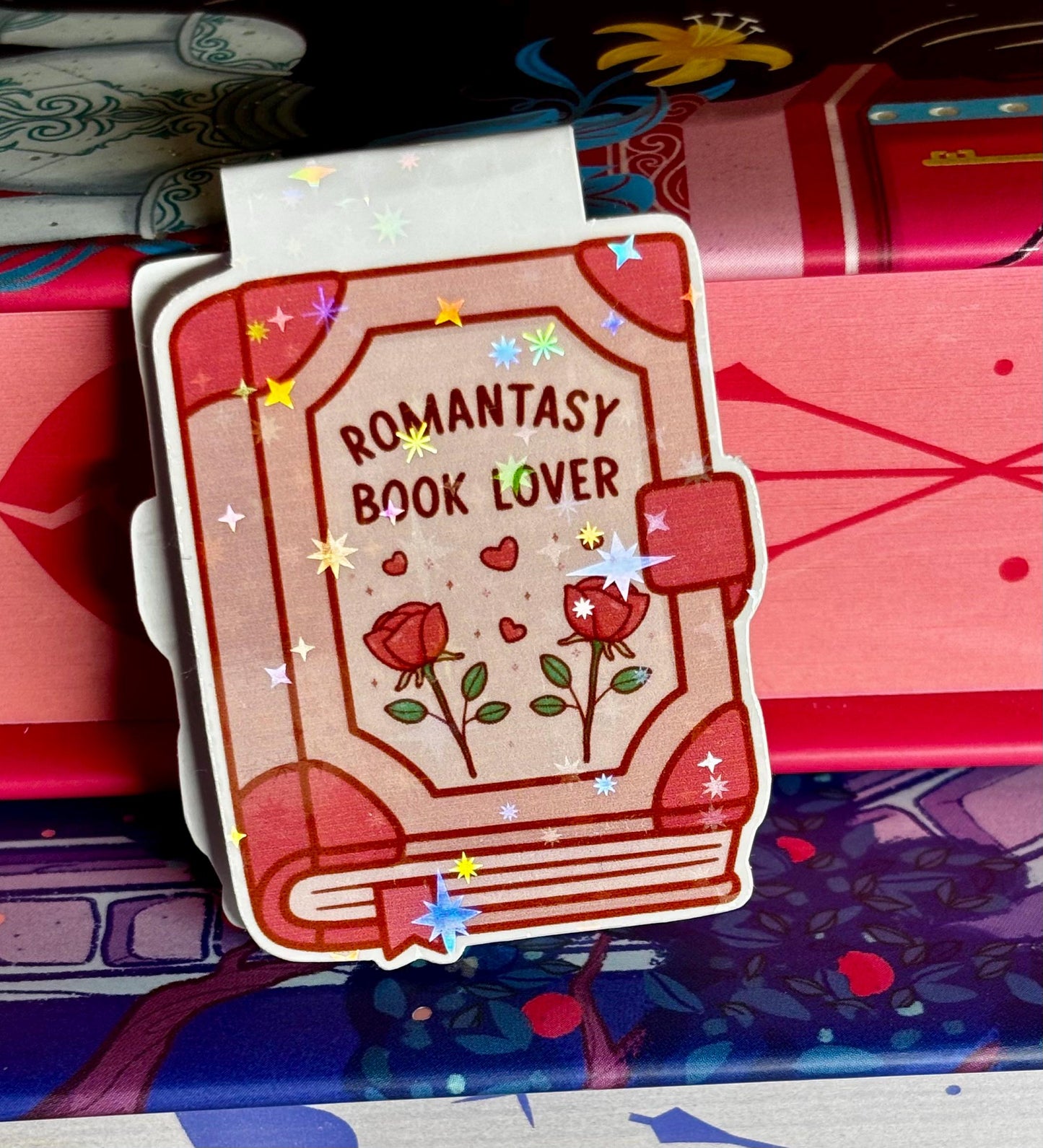 Mini Romantasy Book Lover Magnetic Bookmark